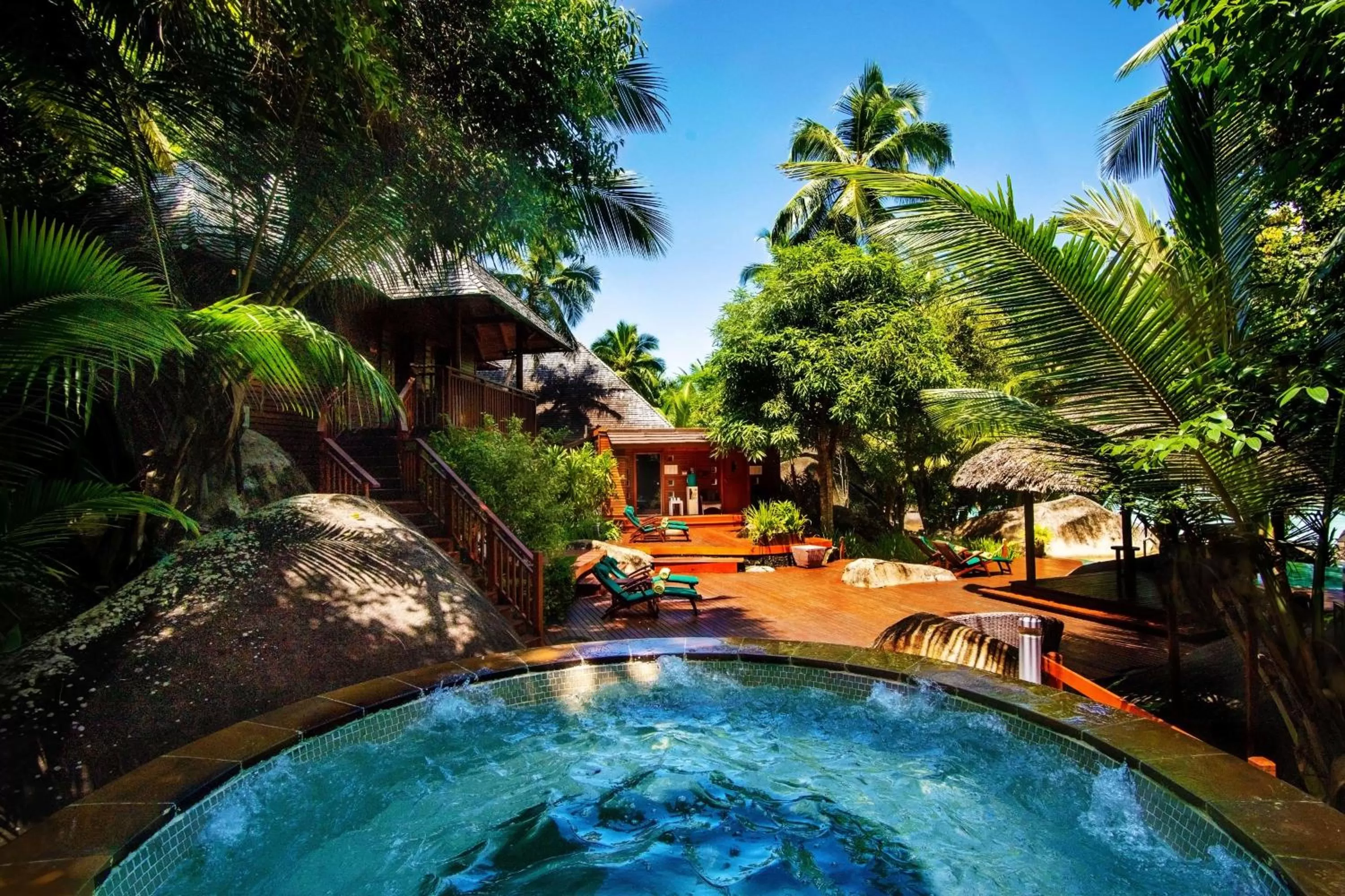 Spa and wellness centre/facilities in Hilton Seychelles Labriz Resort & Spa