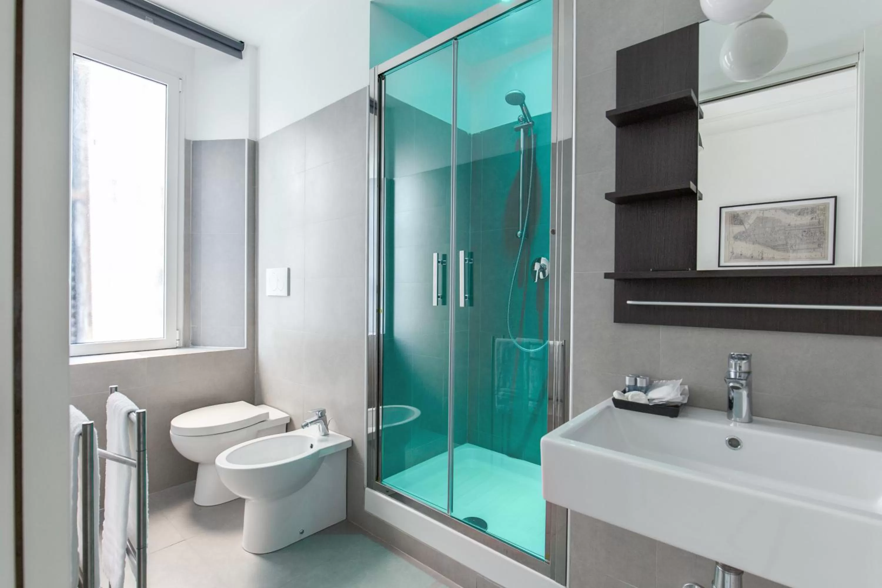 Bathroom in Locanderia Roma