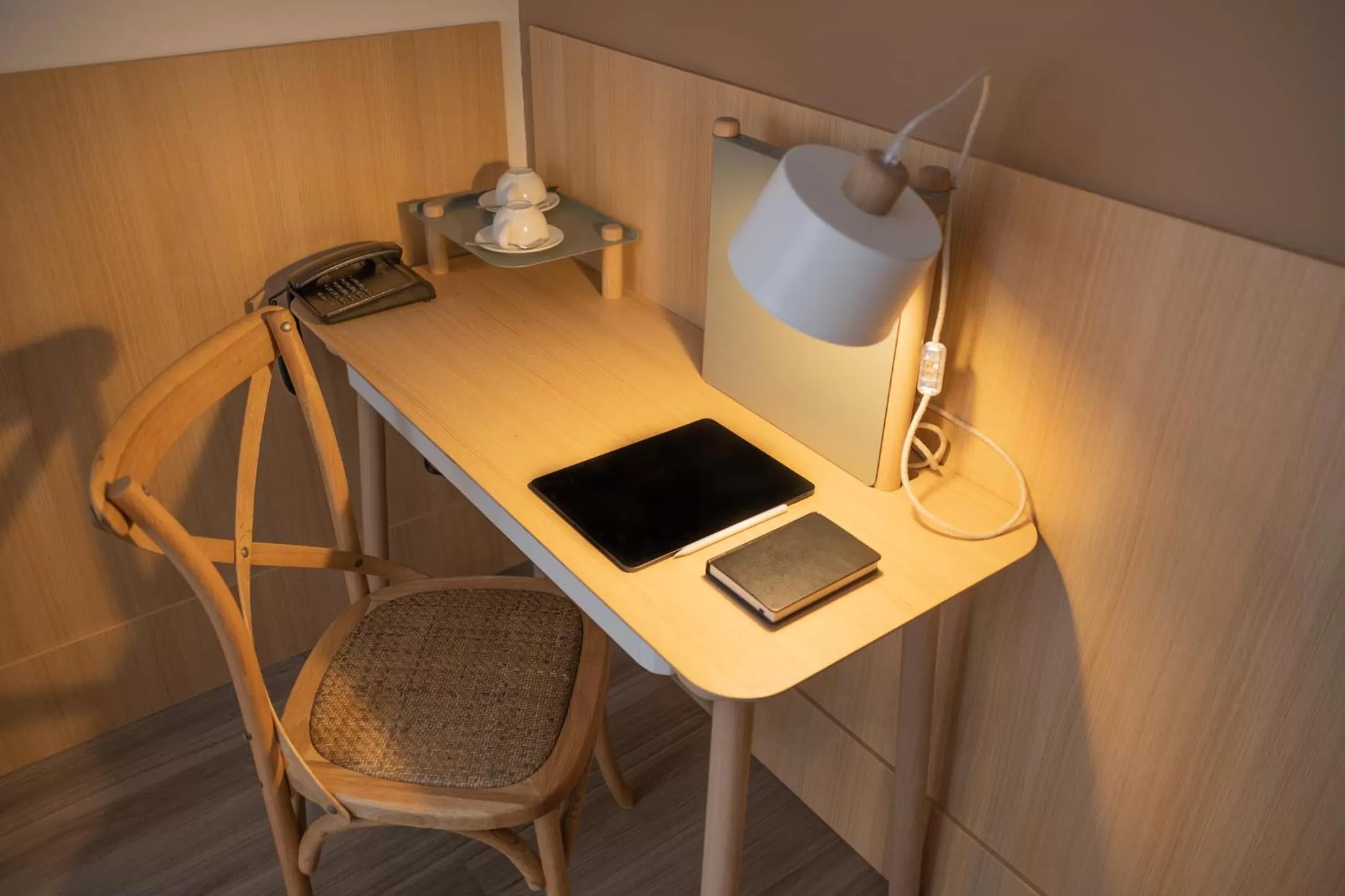 Seating area in CALM Appart' & Hostel