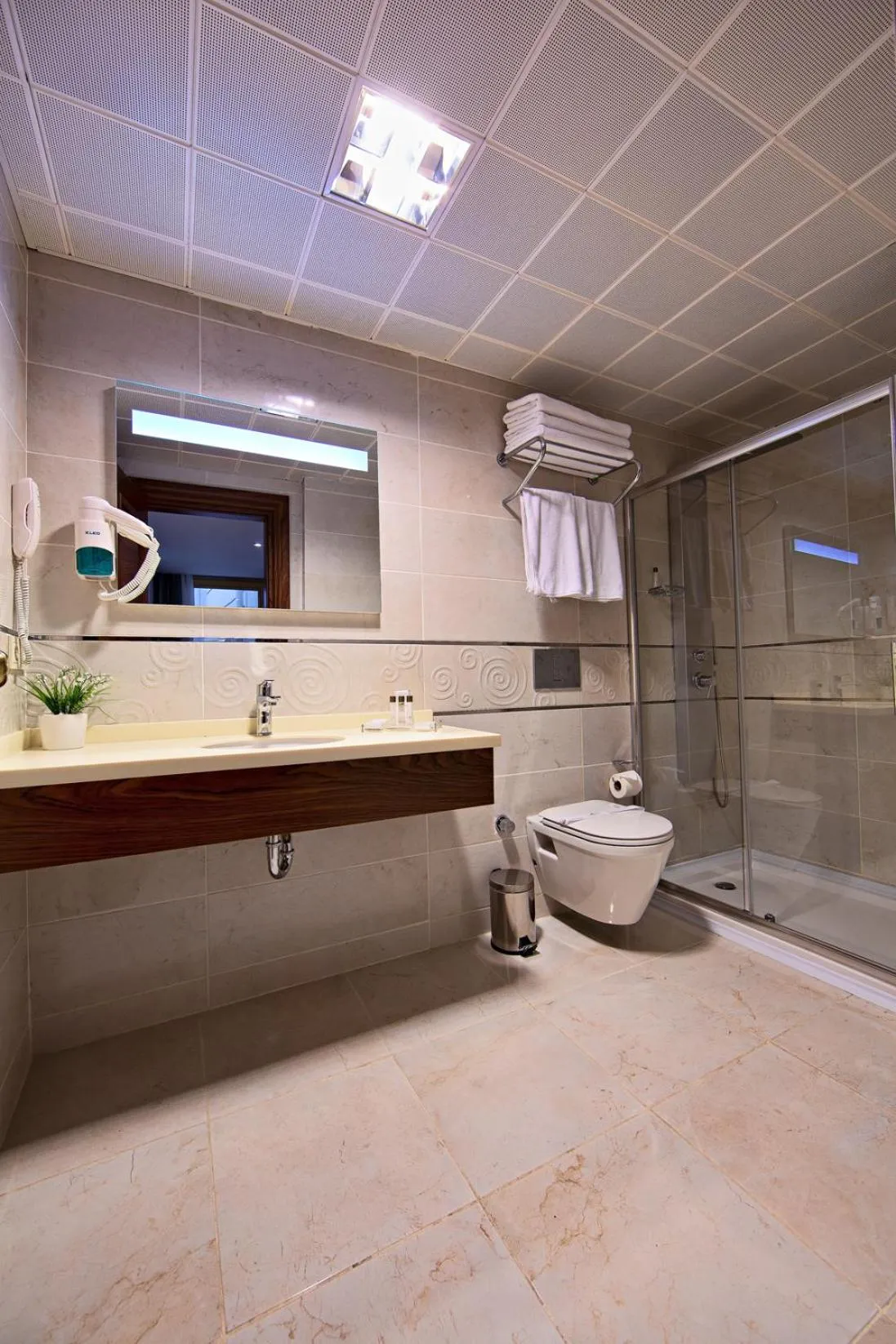 Bathroom in Eurostar Old City Hotel & Spa