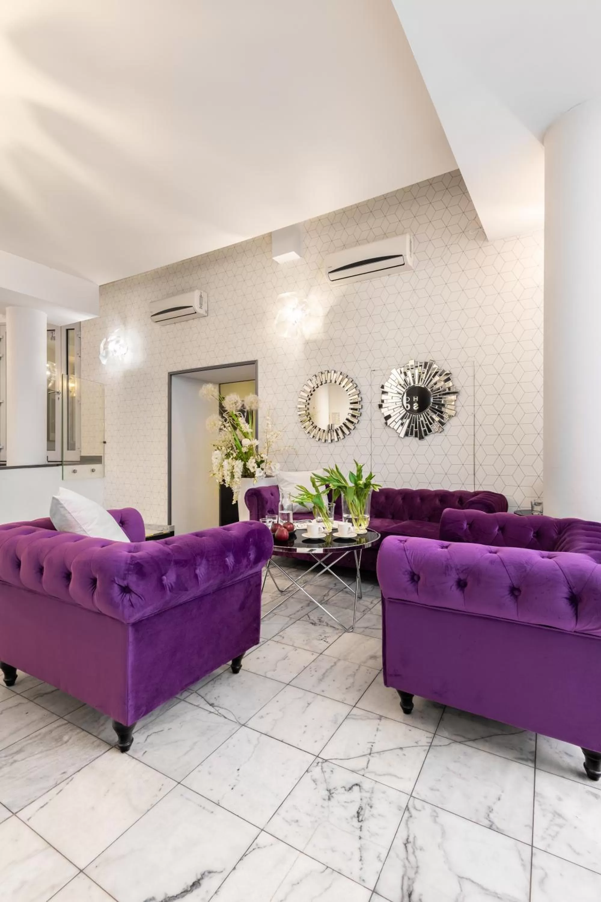 Seating area in Hotel Sofia by The Railway Station Wroclaw