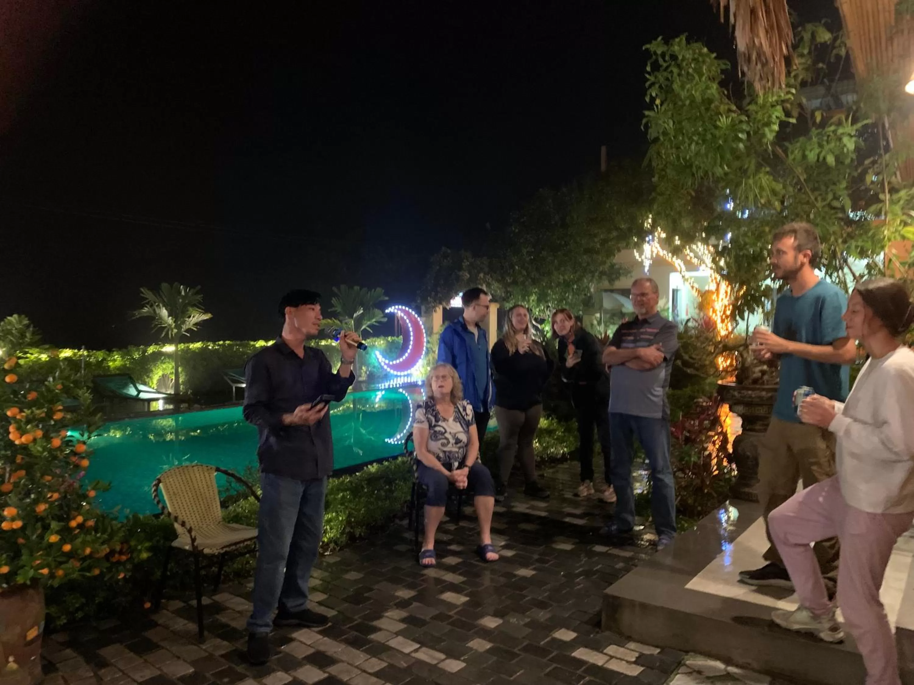 Patio in Tam Coc Minh Hung Homestay