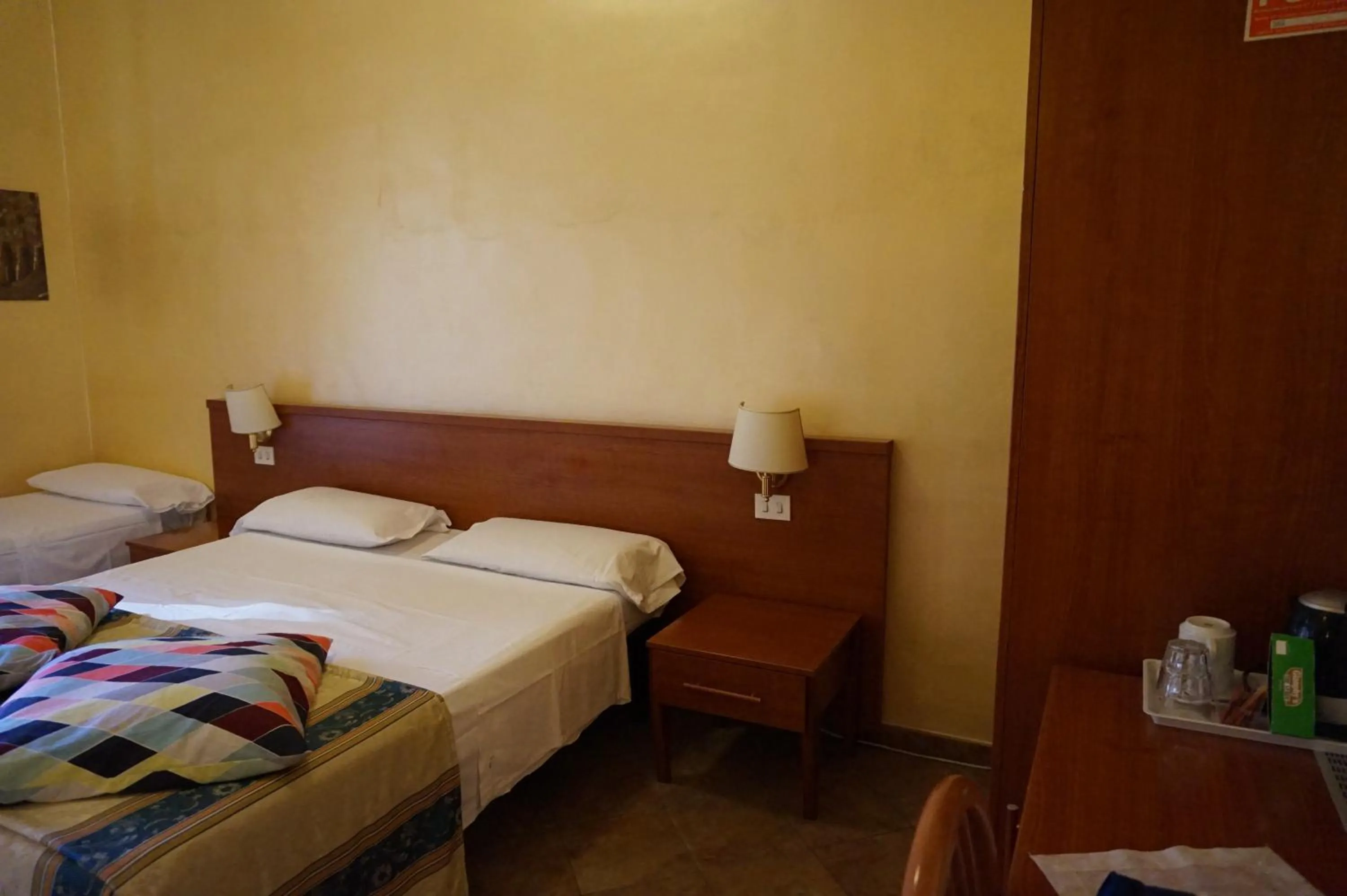 Bed in Hotel Maryelen