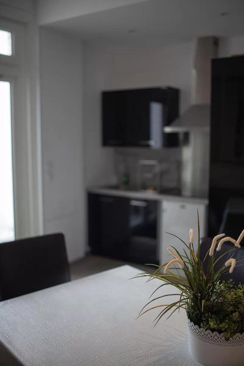 Kitchen or kitchenette in Bienvenue Chez Nous