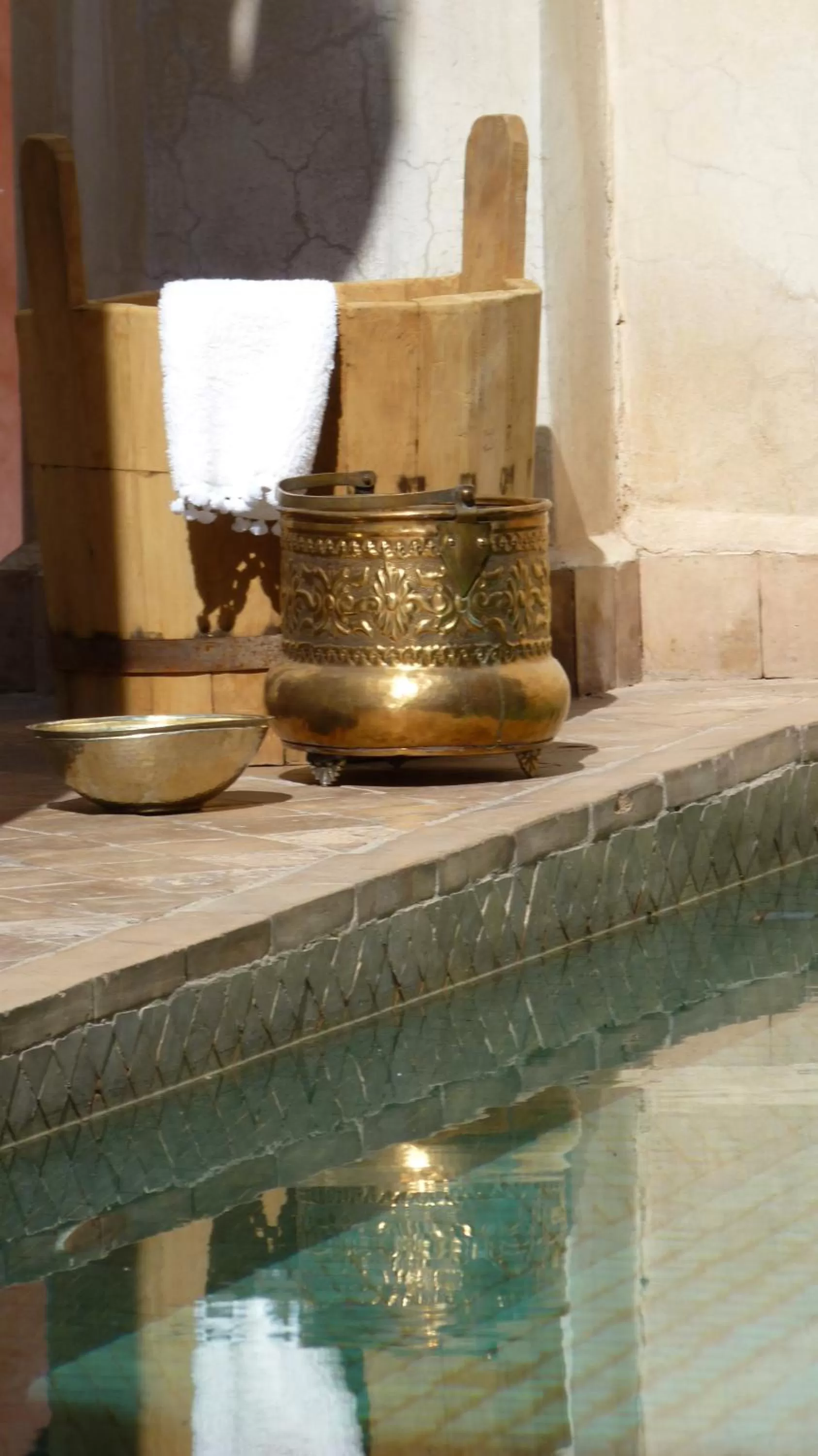 Decorative detail in La Villa Nomade