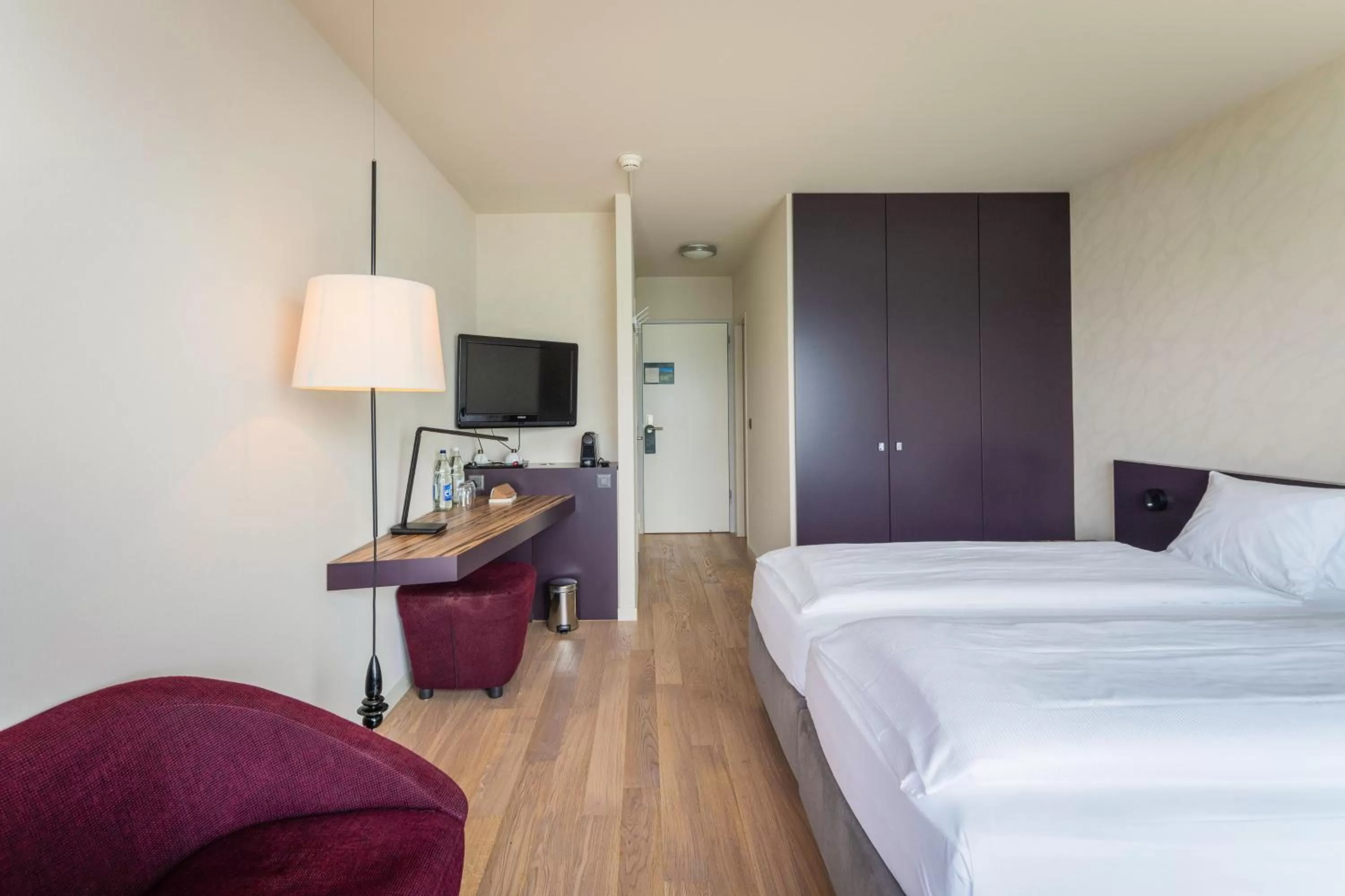 Bed in Hotel Seeburg