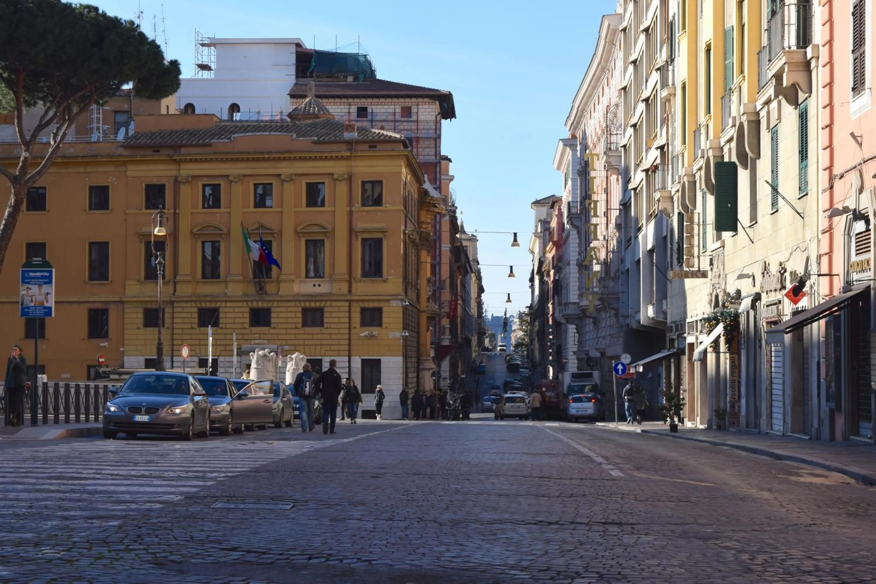 City view in Viminale View Hotel