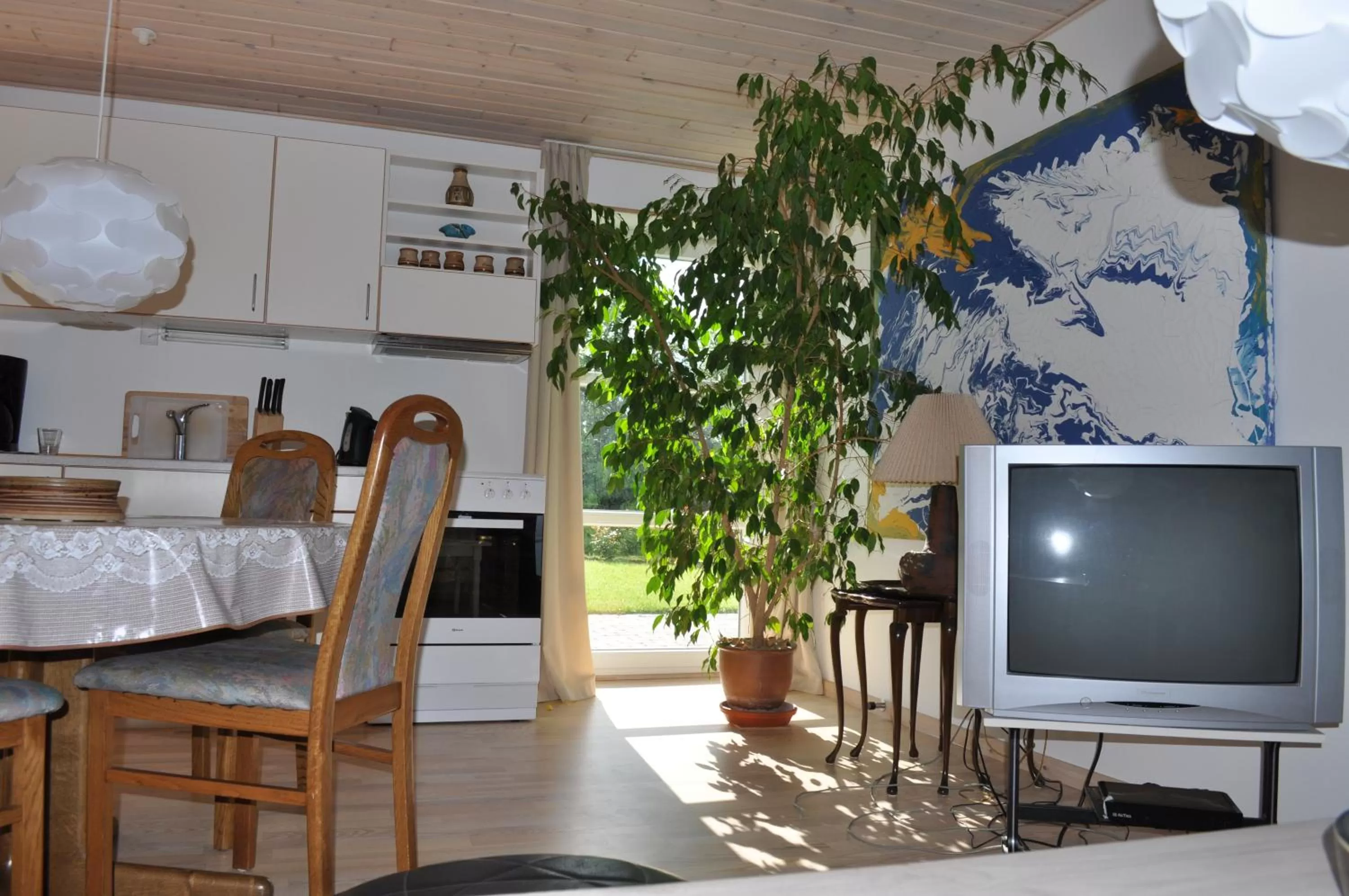Kitchen or kitchenette in Koebenhovedskov Bed & Breakfast