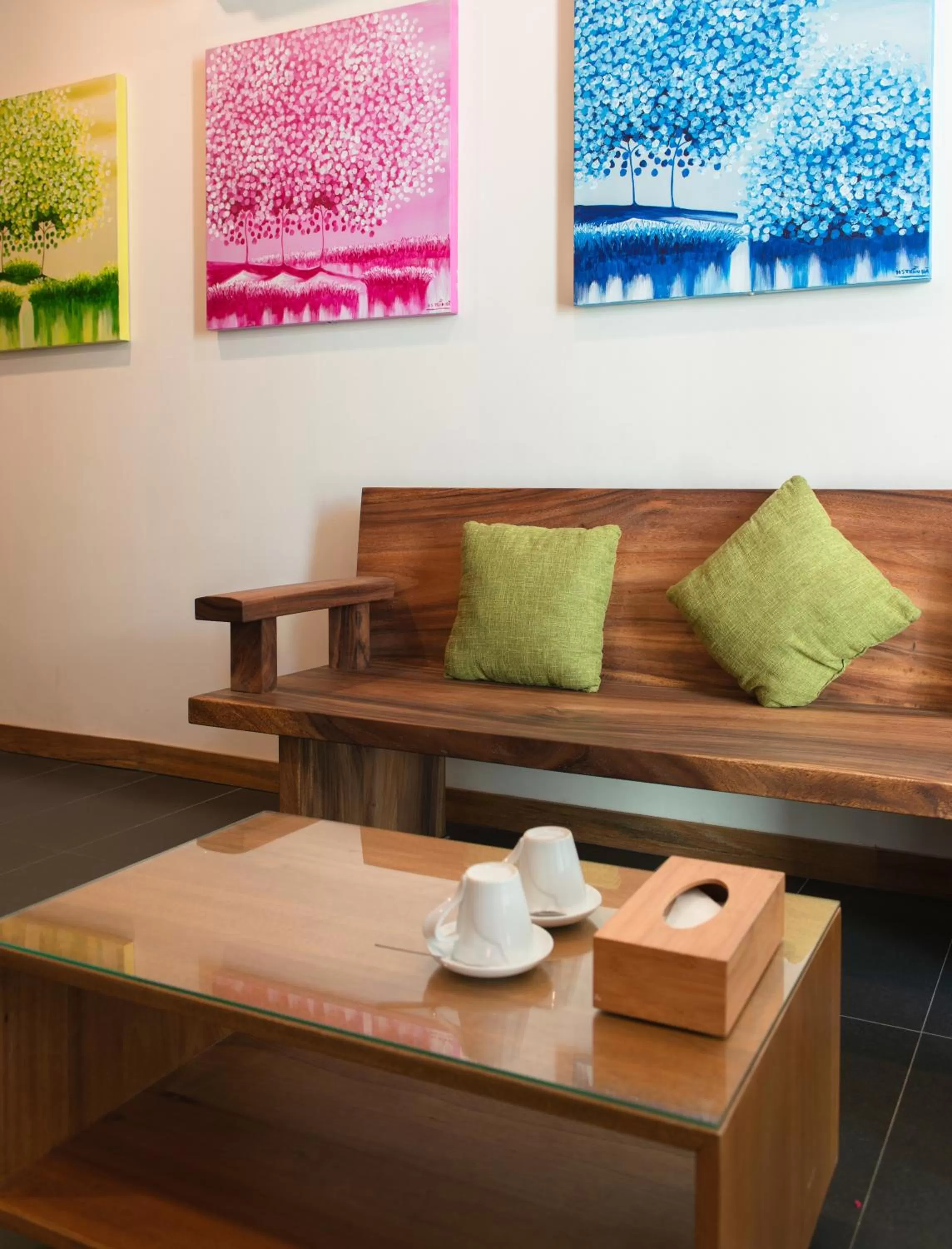 Living room in Maple Hotel & Apartment