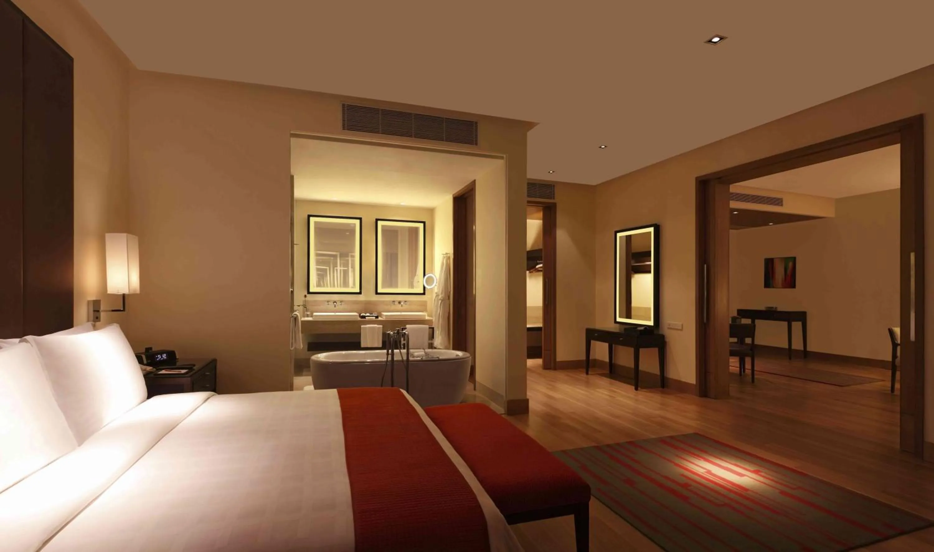 Premier Suite with one way airport transfers & Club Lounge access in Trident Hyderabad