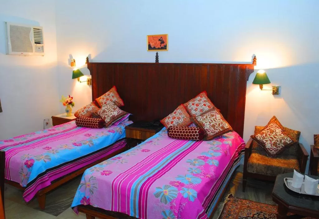 Bed in Hotel Harmony