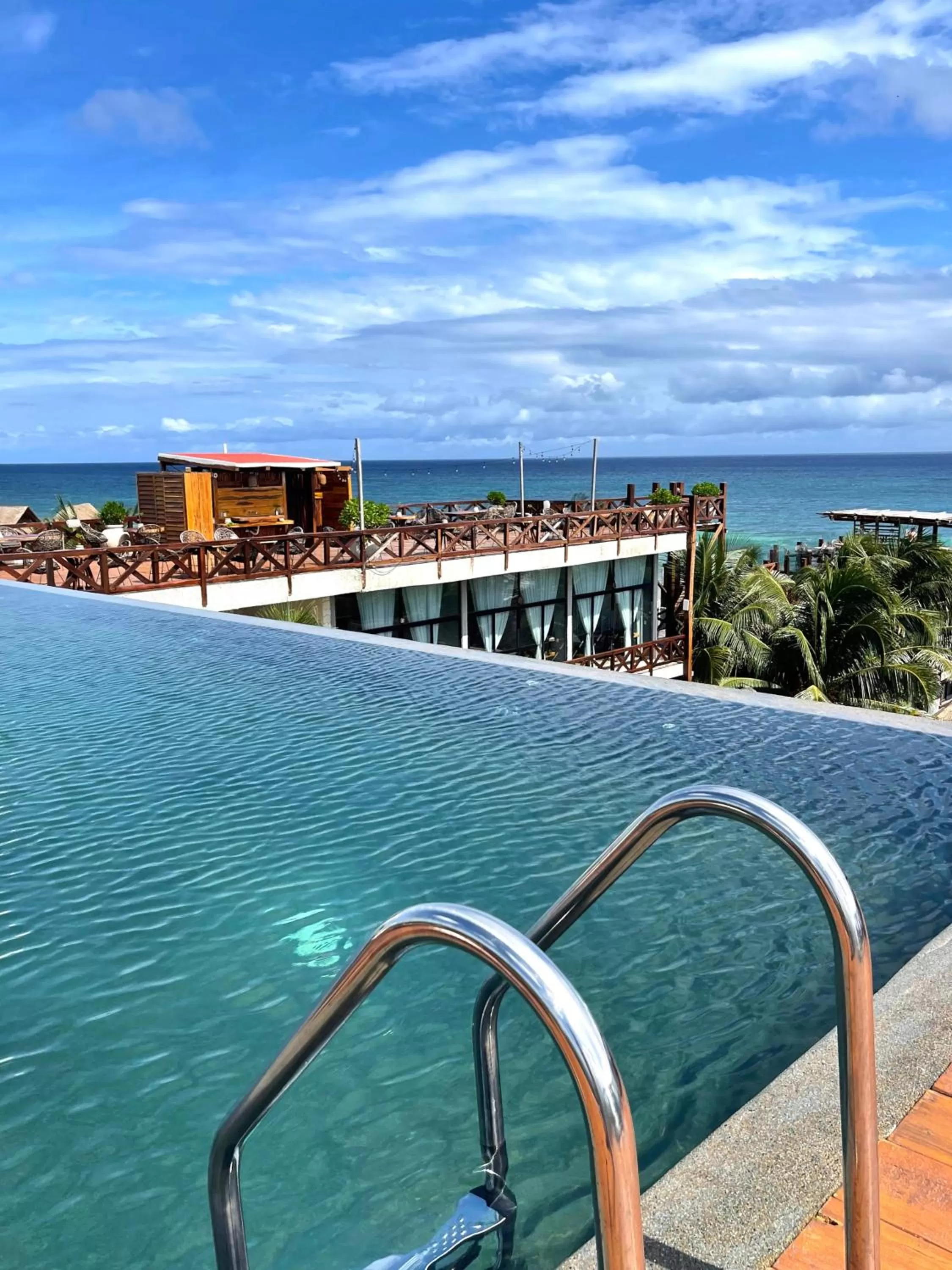 Swimming Pool in Hotelito Azul