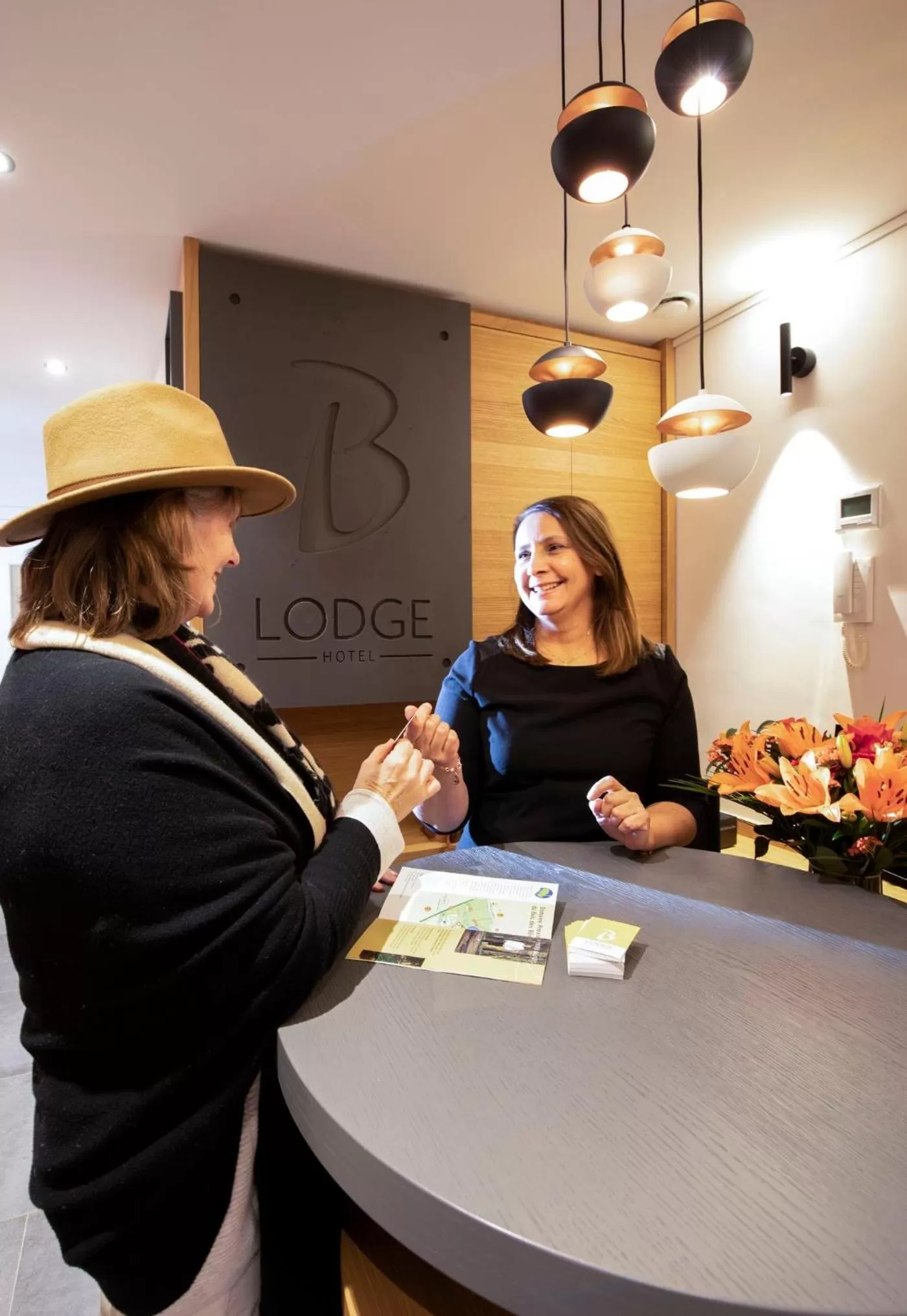 Lobby or reception in B-Lodge Boutique Hôtel