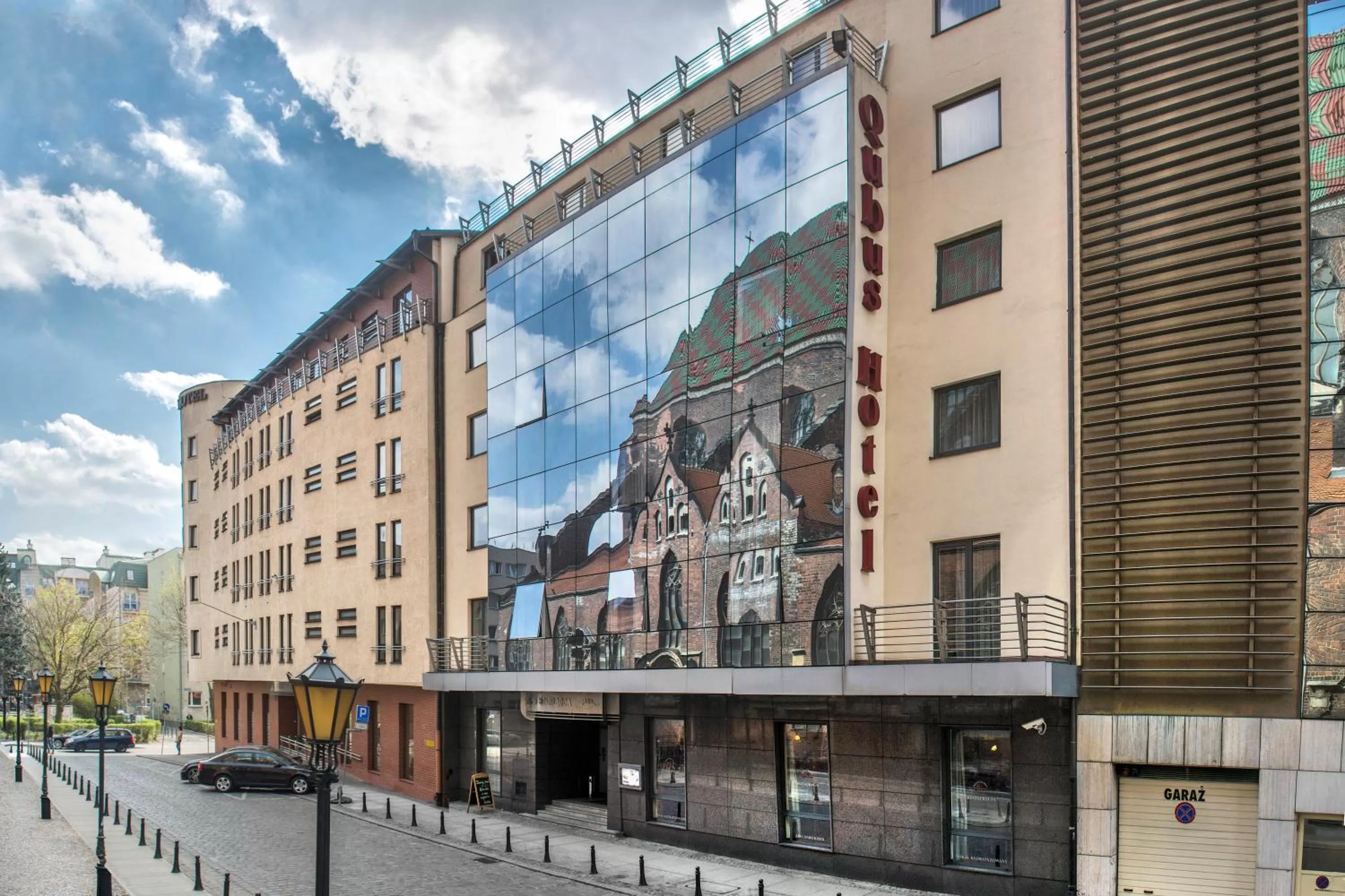 Property building in Qubus Hotel Wrocław