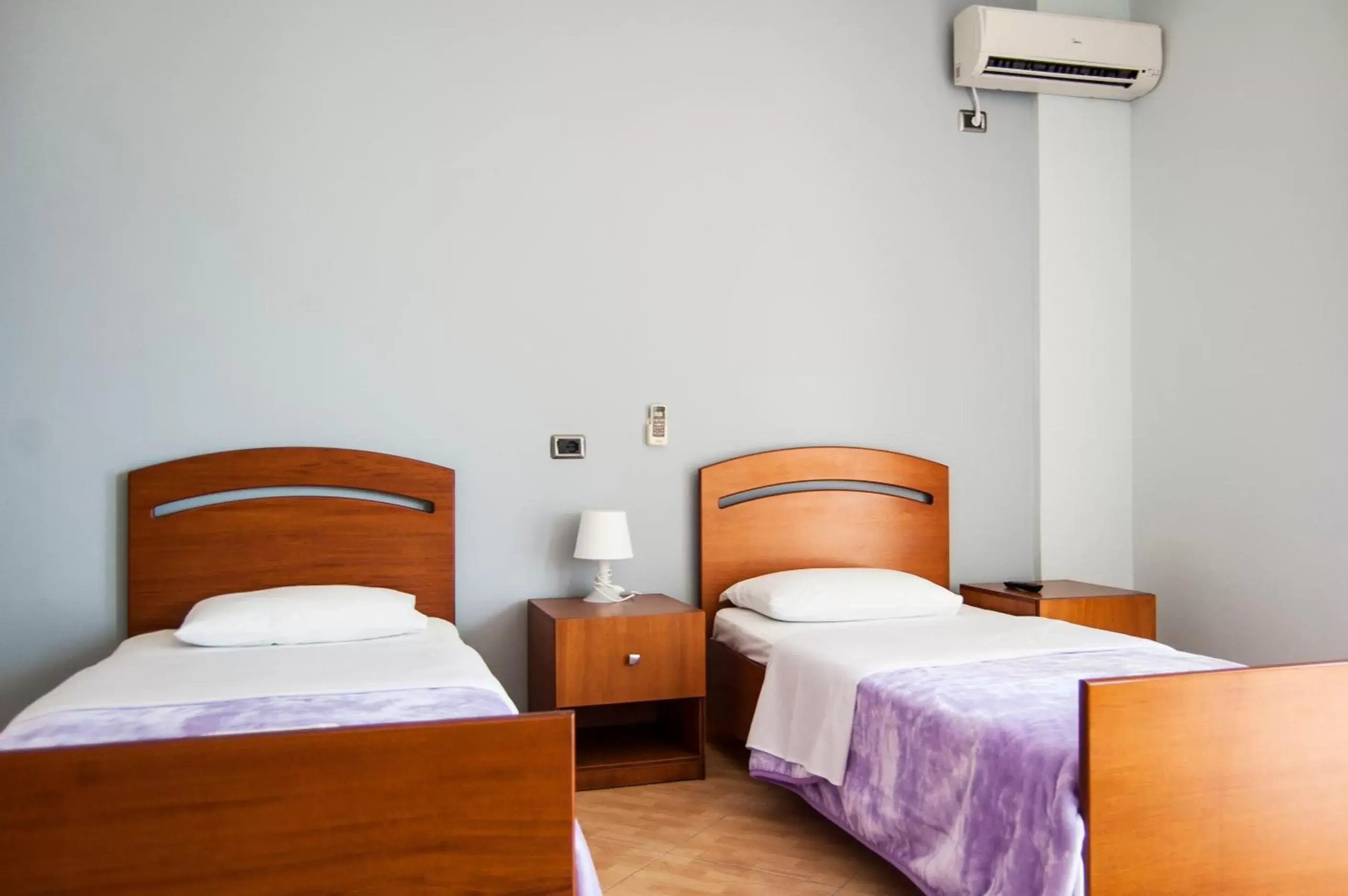 Twin Room with Balcony and Mountain View in Dhima Hotel Twin Room with Balcony and Mountain View in Dhima Hotel