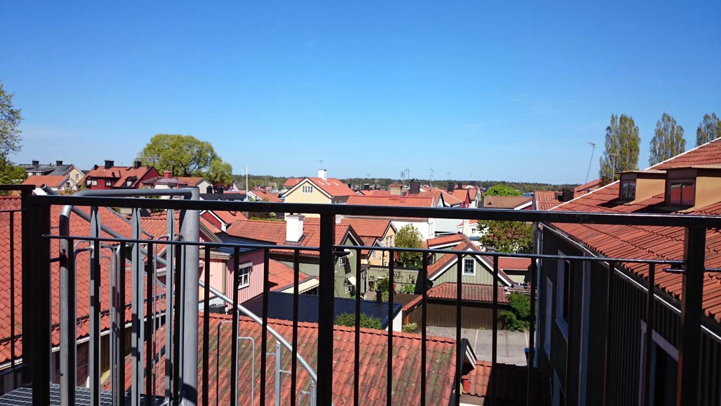 Balcony/Terrace in Best Western Centralhotellet