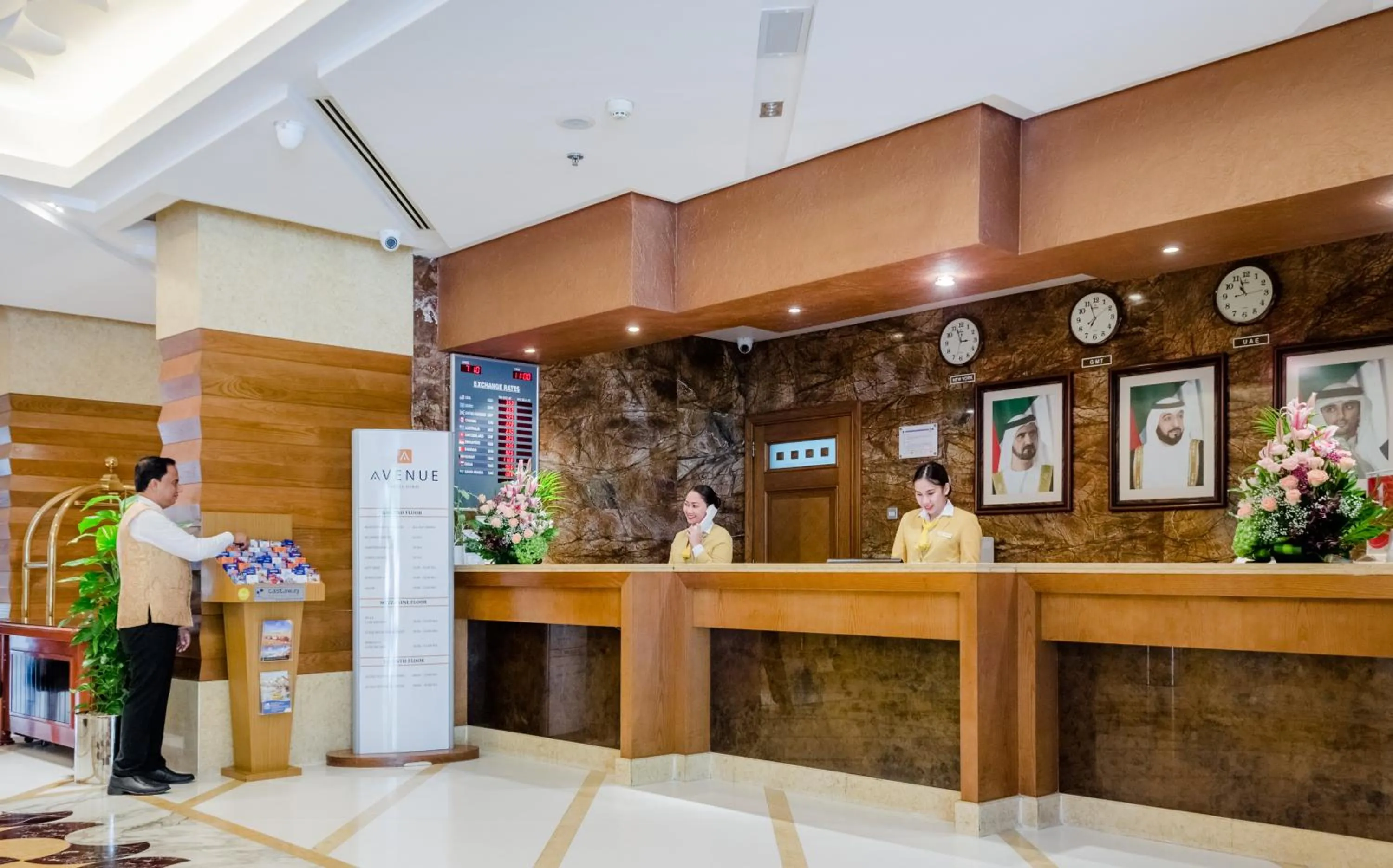 Lobby or reception in Avenue Hotel Dubai