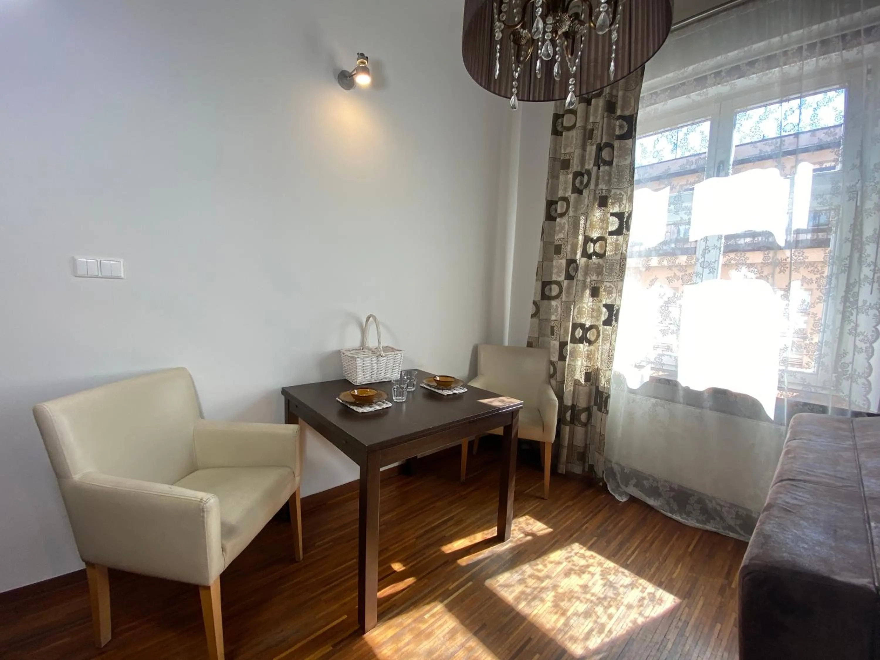 Living room in P&J Apartments Floriańska