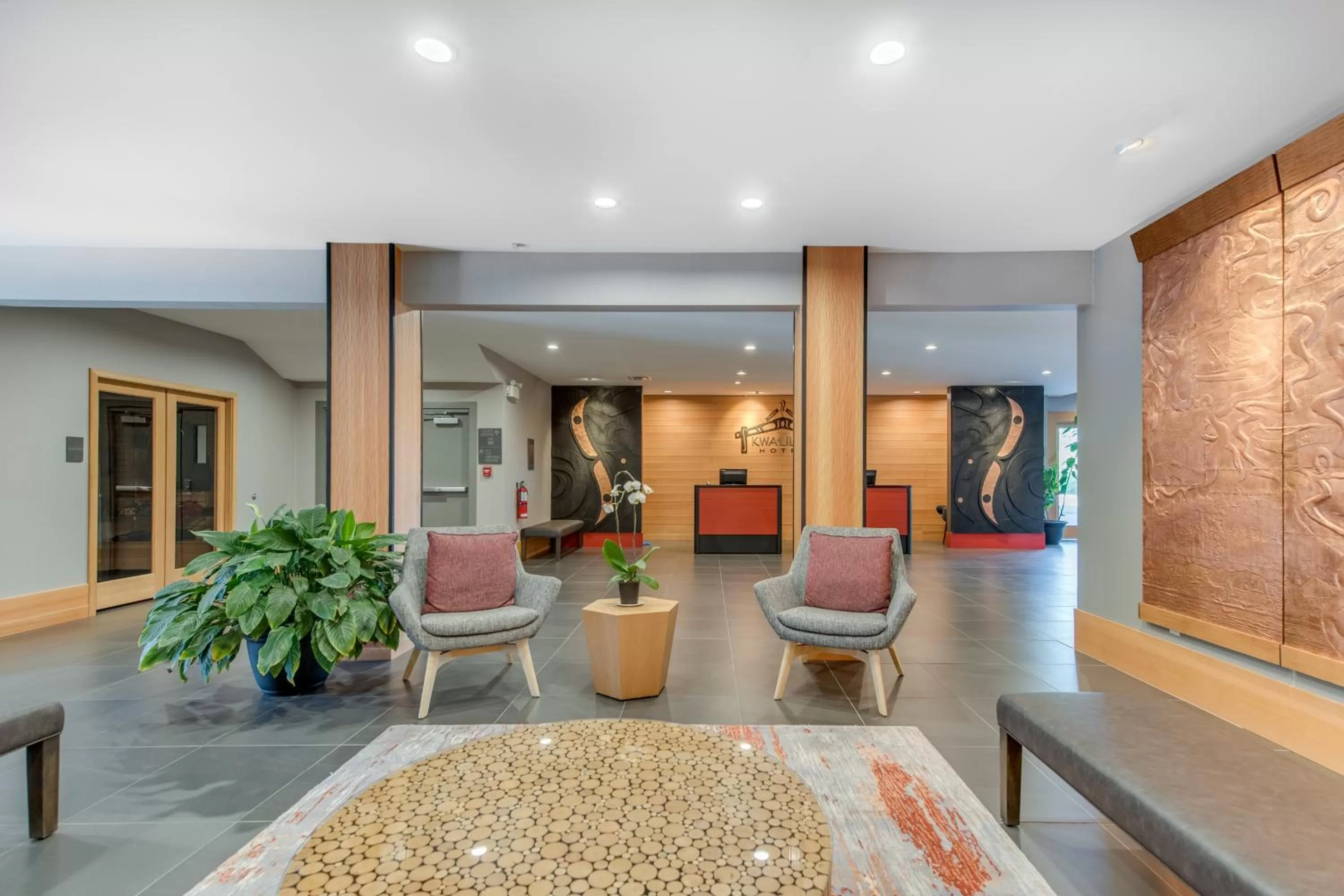 Lobby or reception in Kwa'lilas Hotel