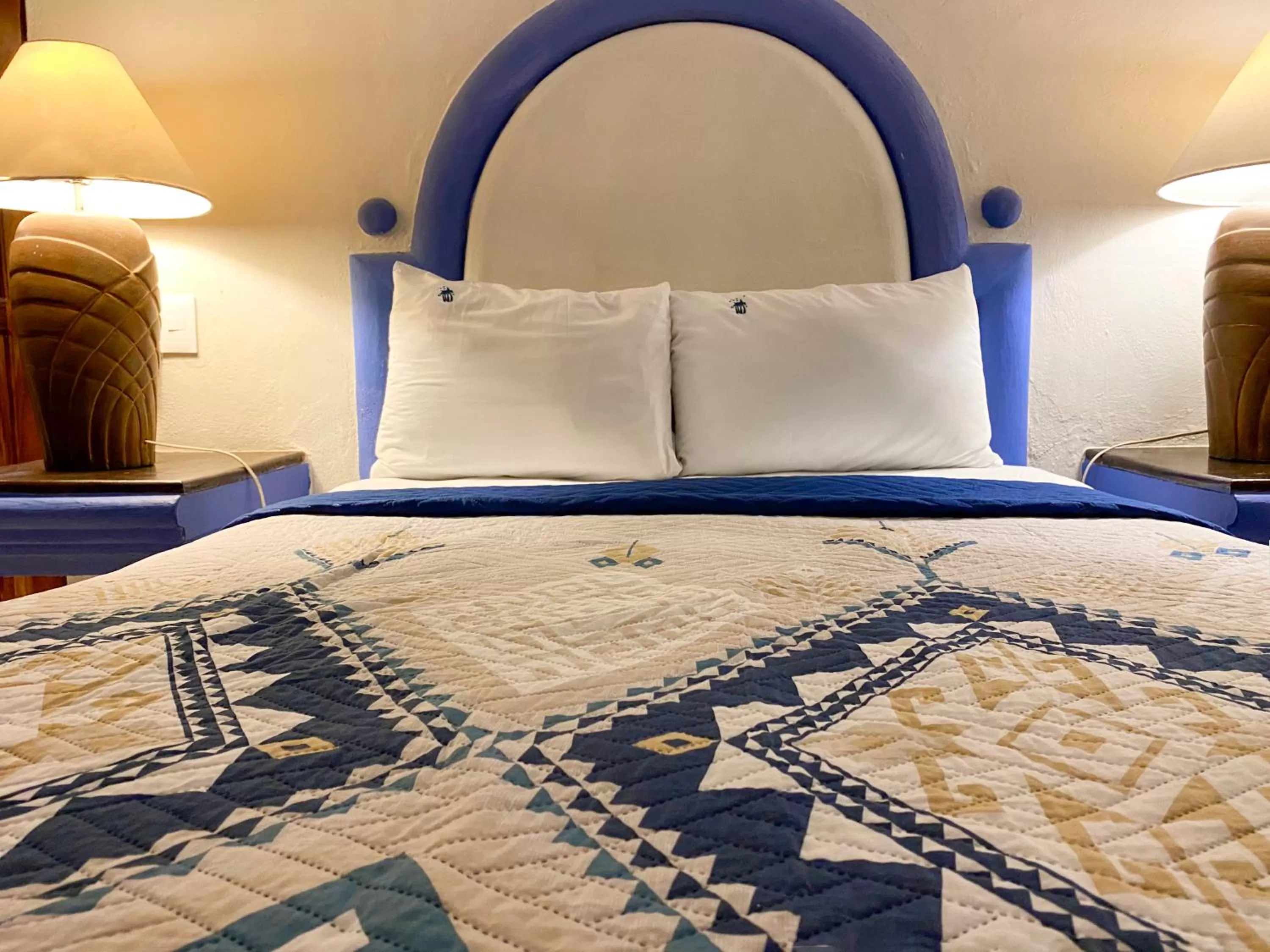 Bed in Puerto de Luna Pet Friendly and Family Suites