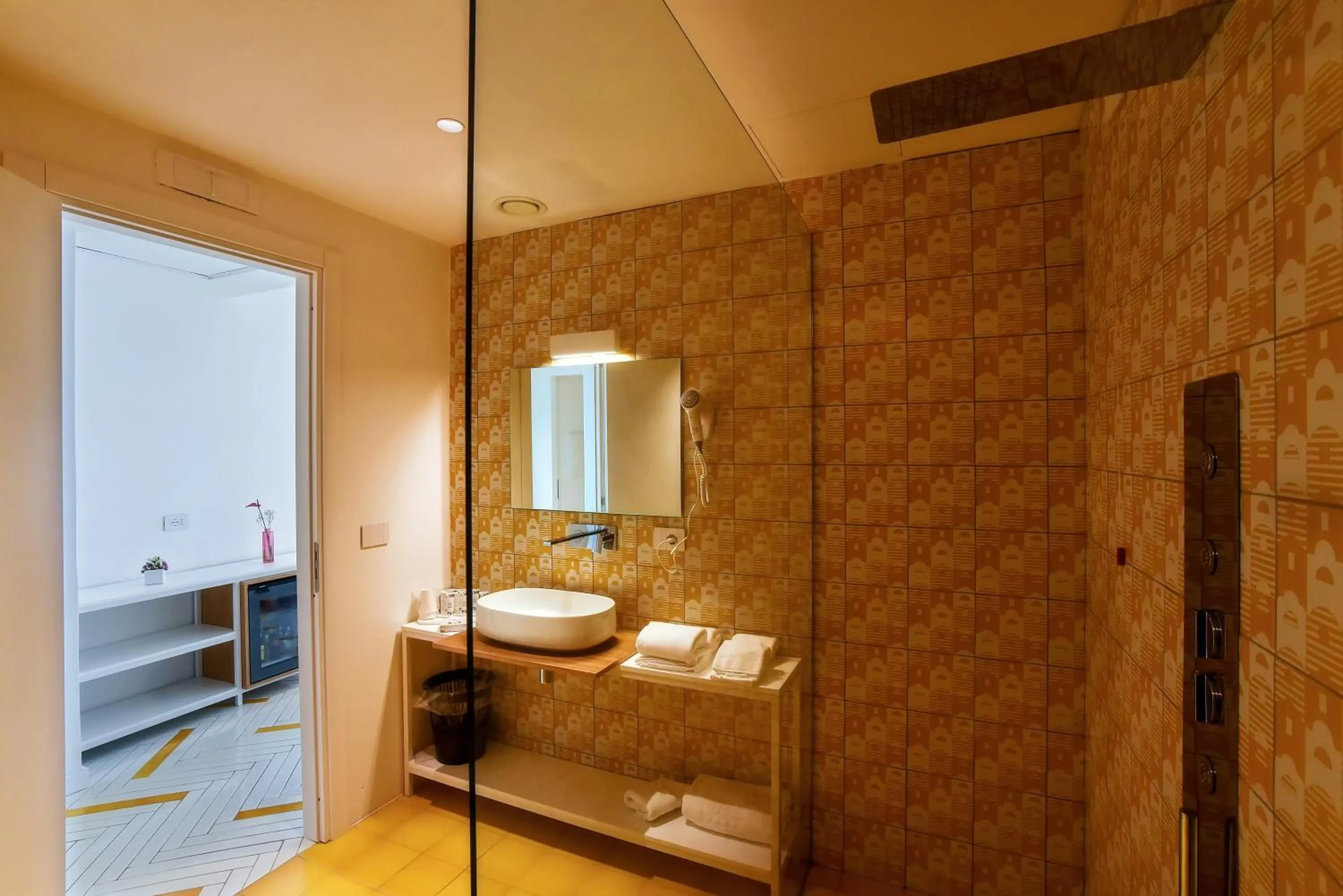 Bathroom in Hotel Graal