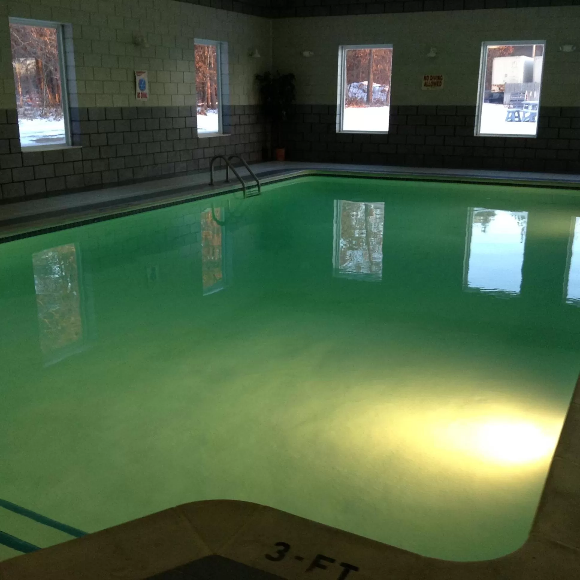 Pool view in Super 8 by Wyndham Grayling