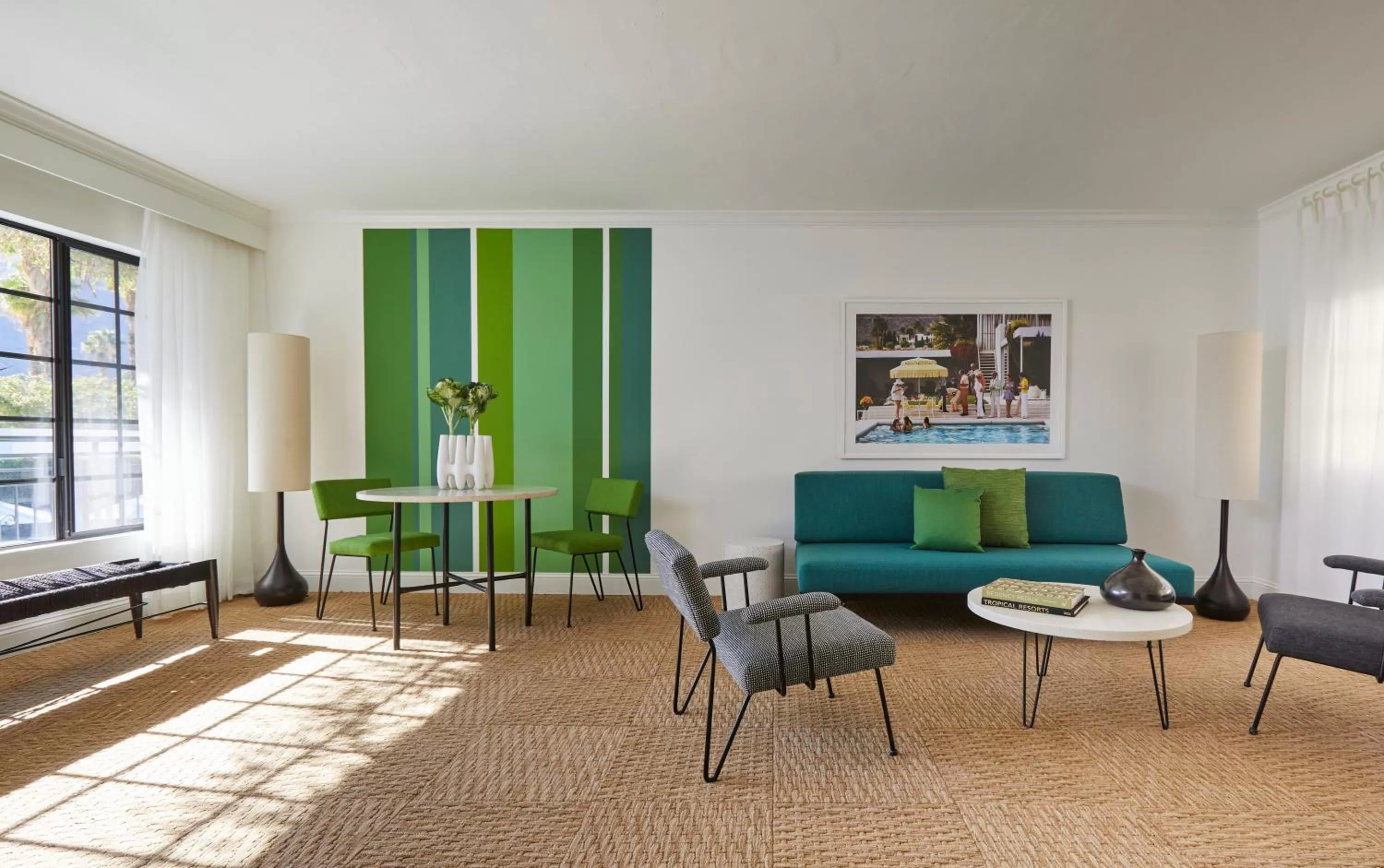 Living room in Descanso Resort, A Men's Resort