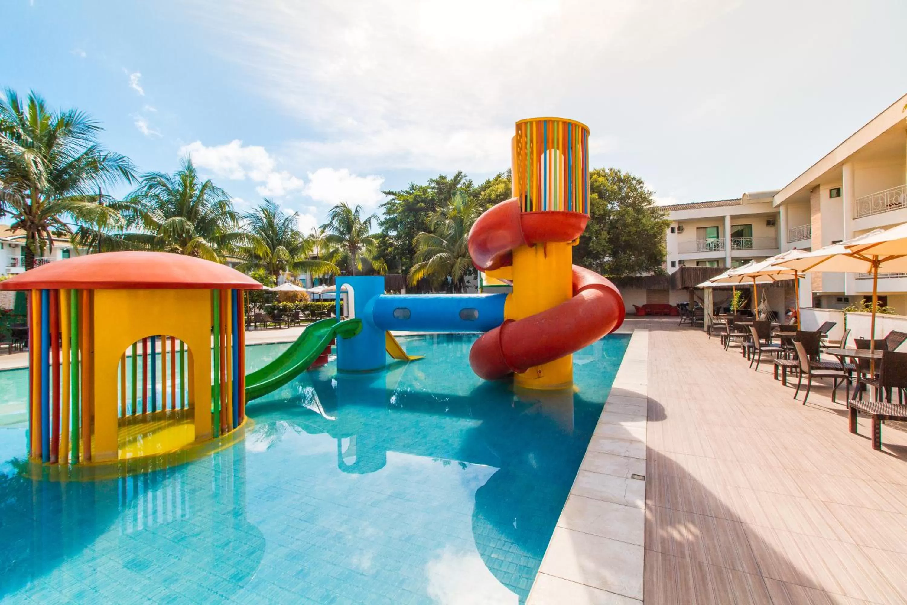 Aqua park in Portal Beach - Rede Soberano
