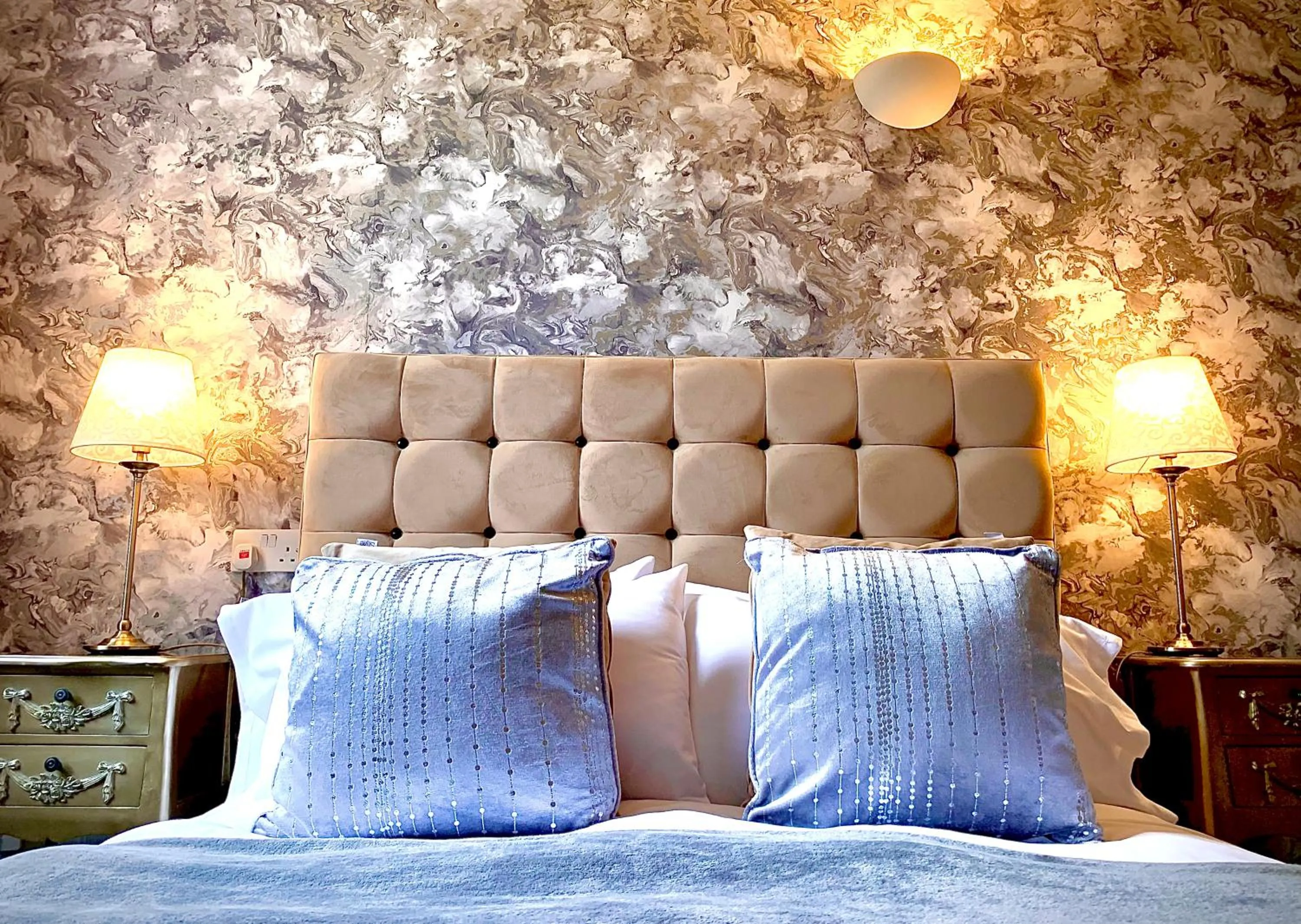 Bed in The Capon Tree Town House