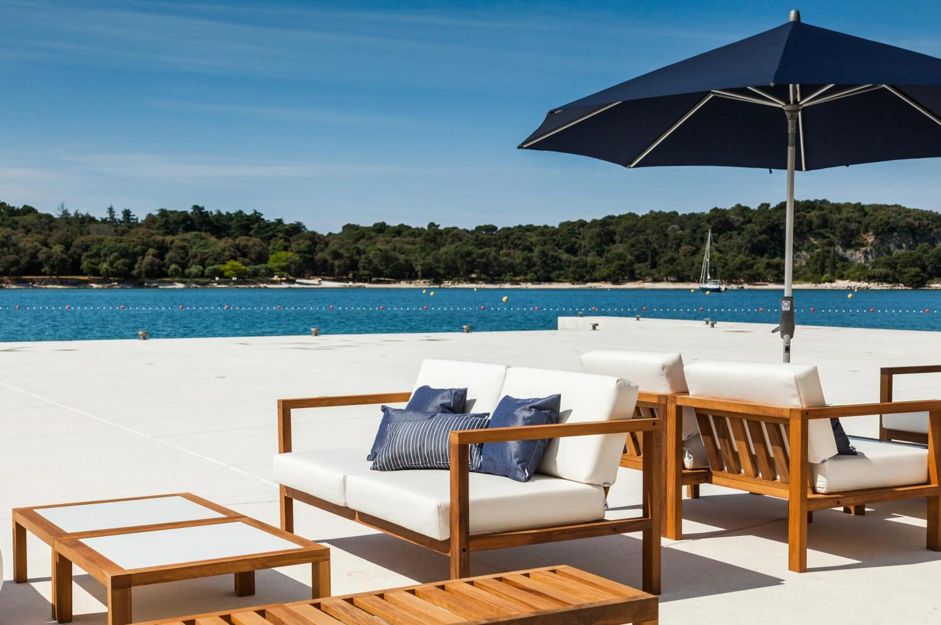 Beach in Monte Mulini Adults Exclusive Hotel by Maistra Collection
