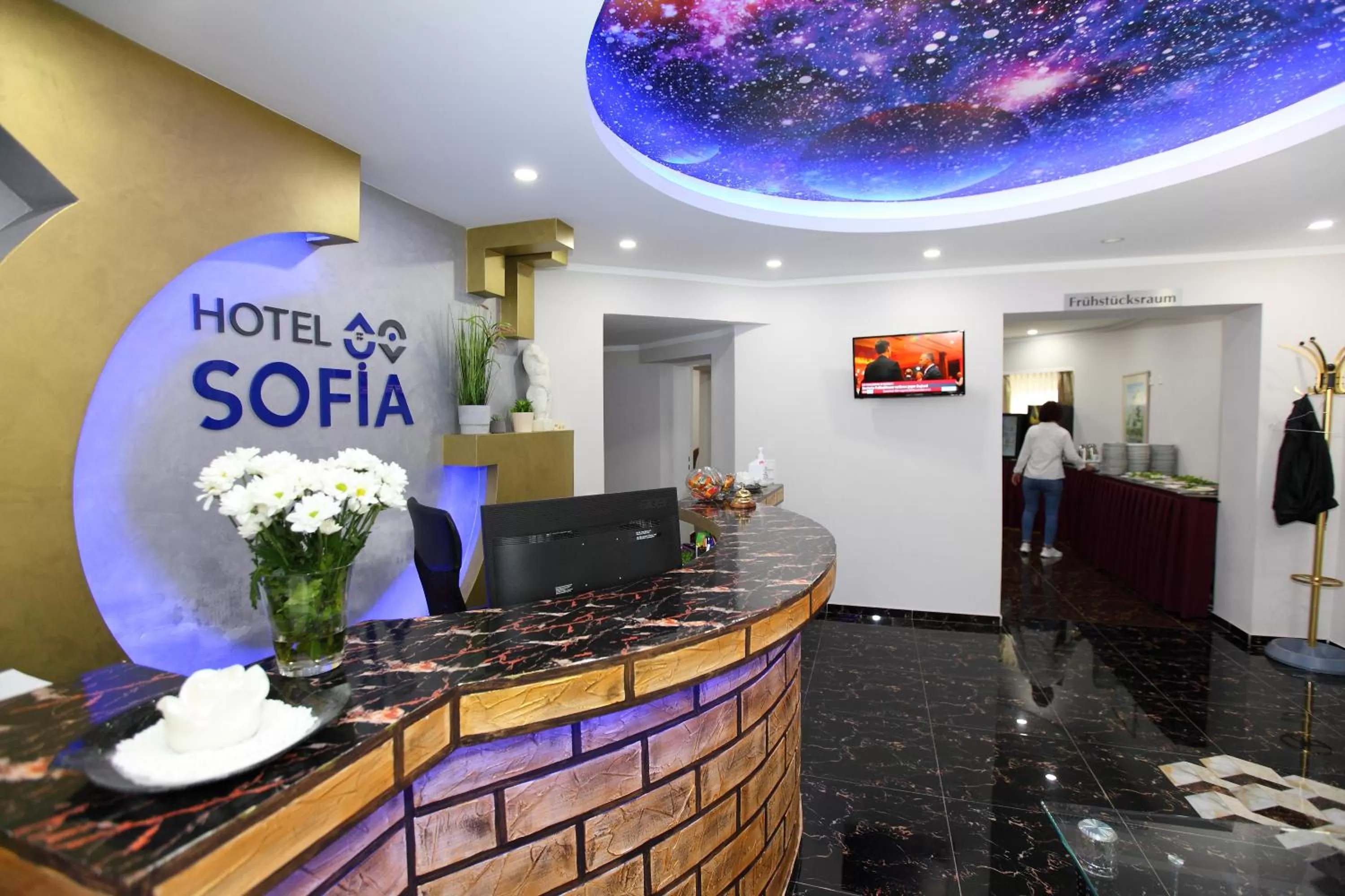 Lobby or reception in Hotel Sofia