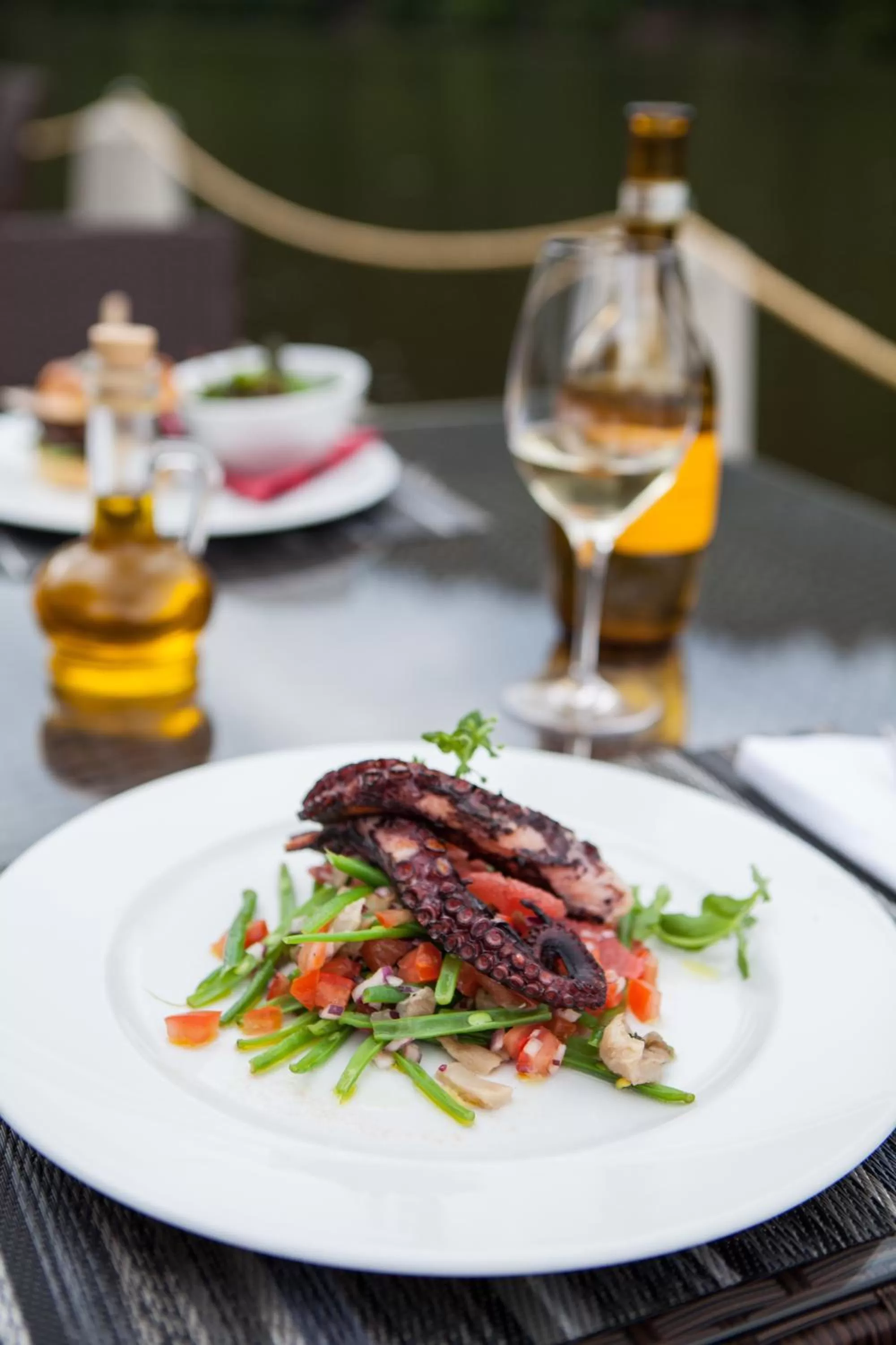 Food close-up in Retro Riverside Wellness Resort