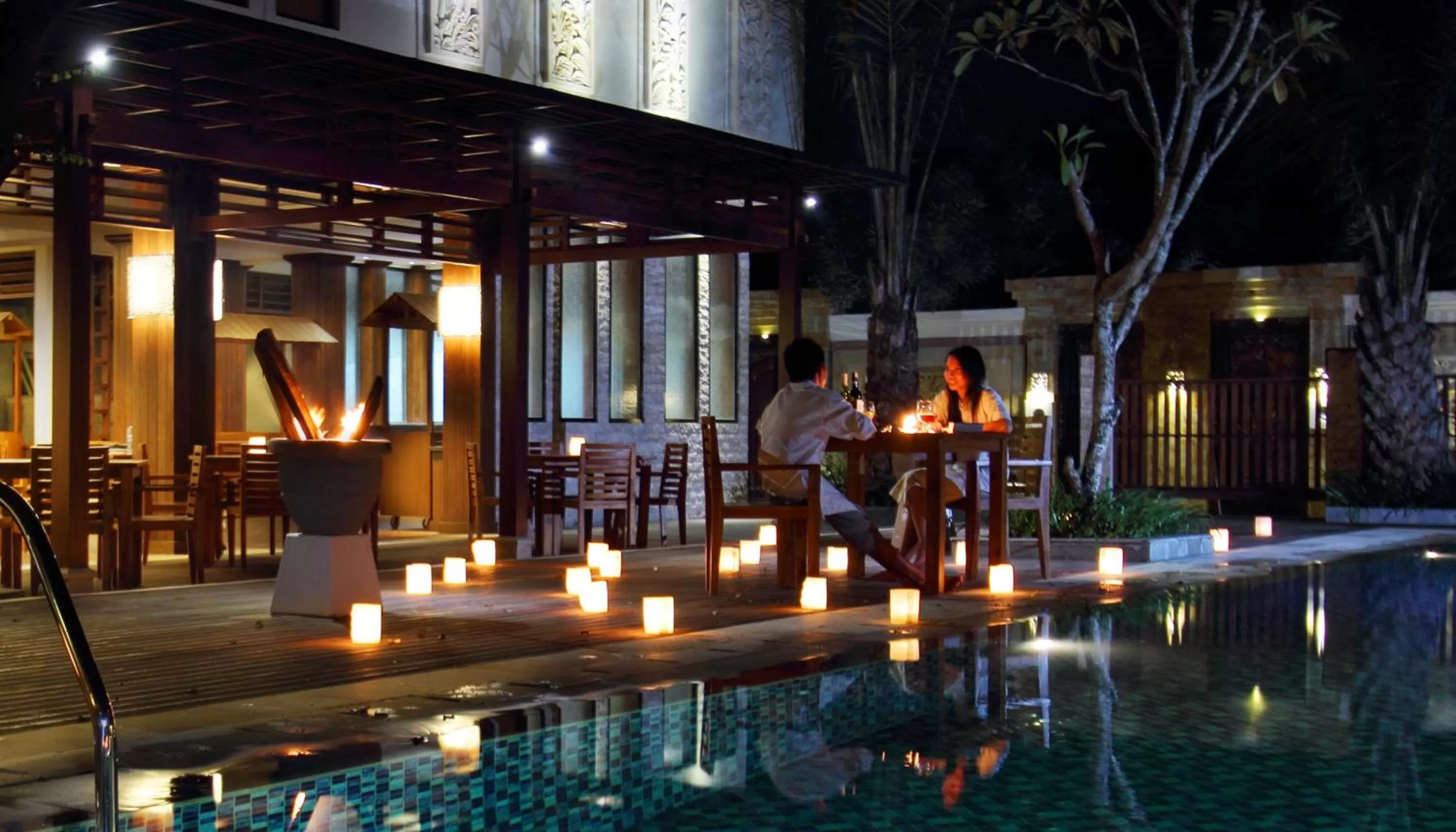 Restaurant/places to eat in Best Western Kuta Villa