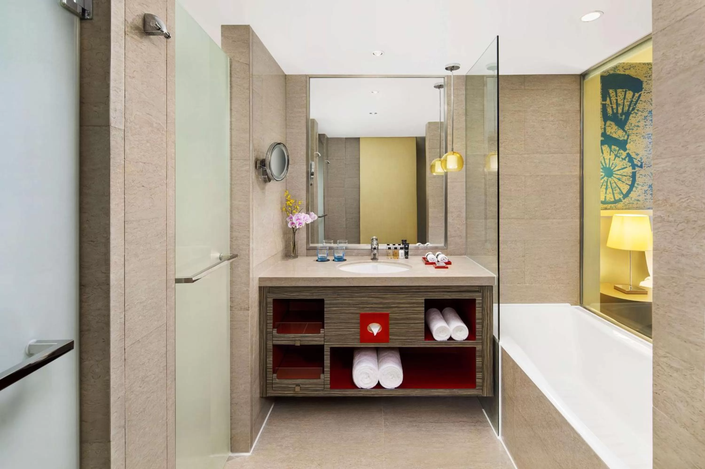 Bathroom in Radisson Collection Hyland Shanghai