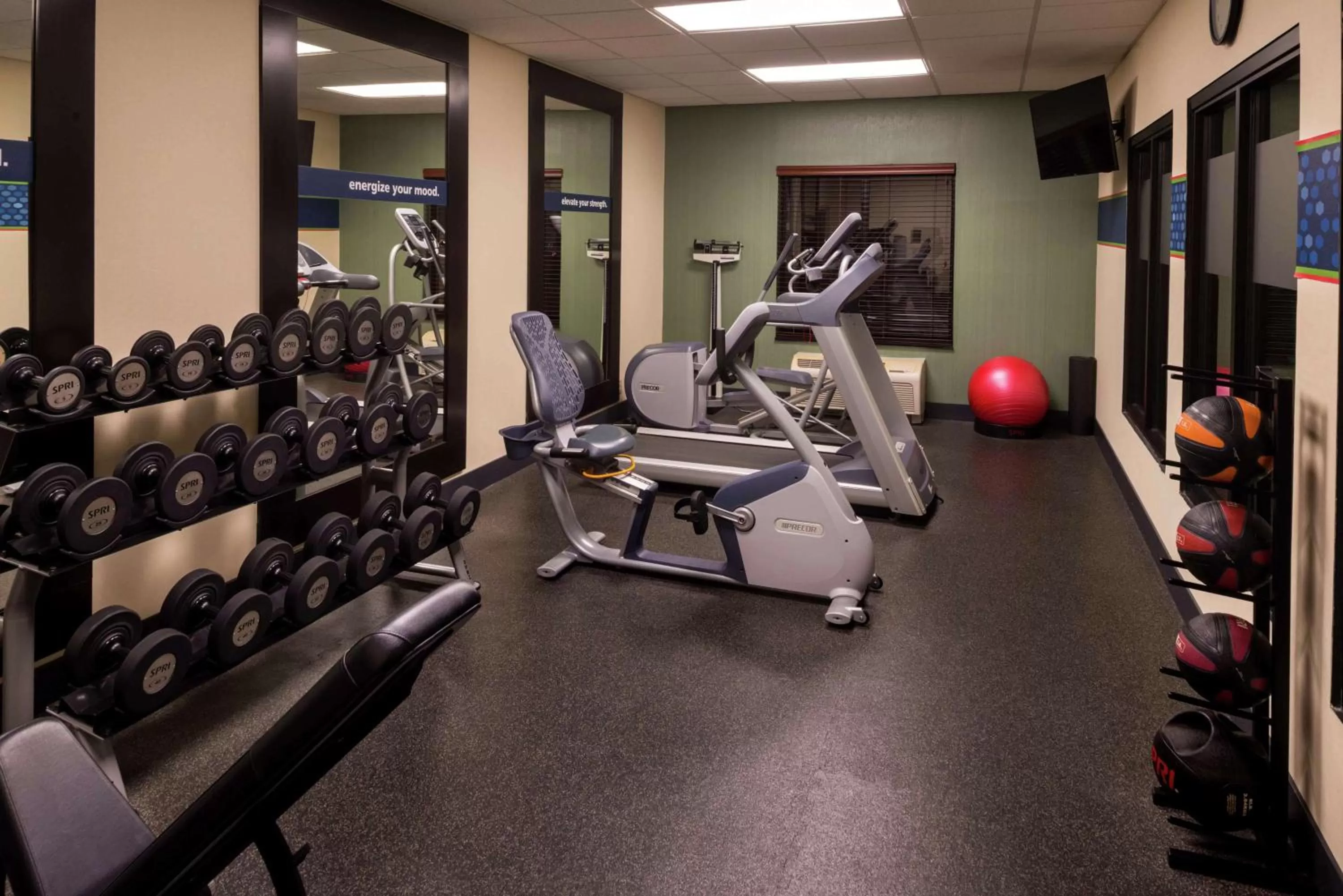 Fitness centre/facilities in Hampton Inn & Suites Carson City