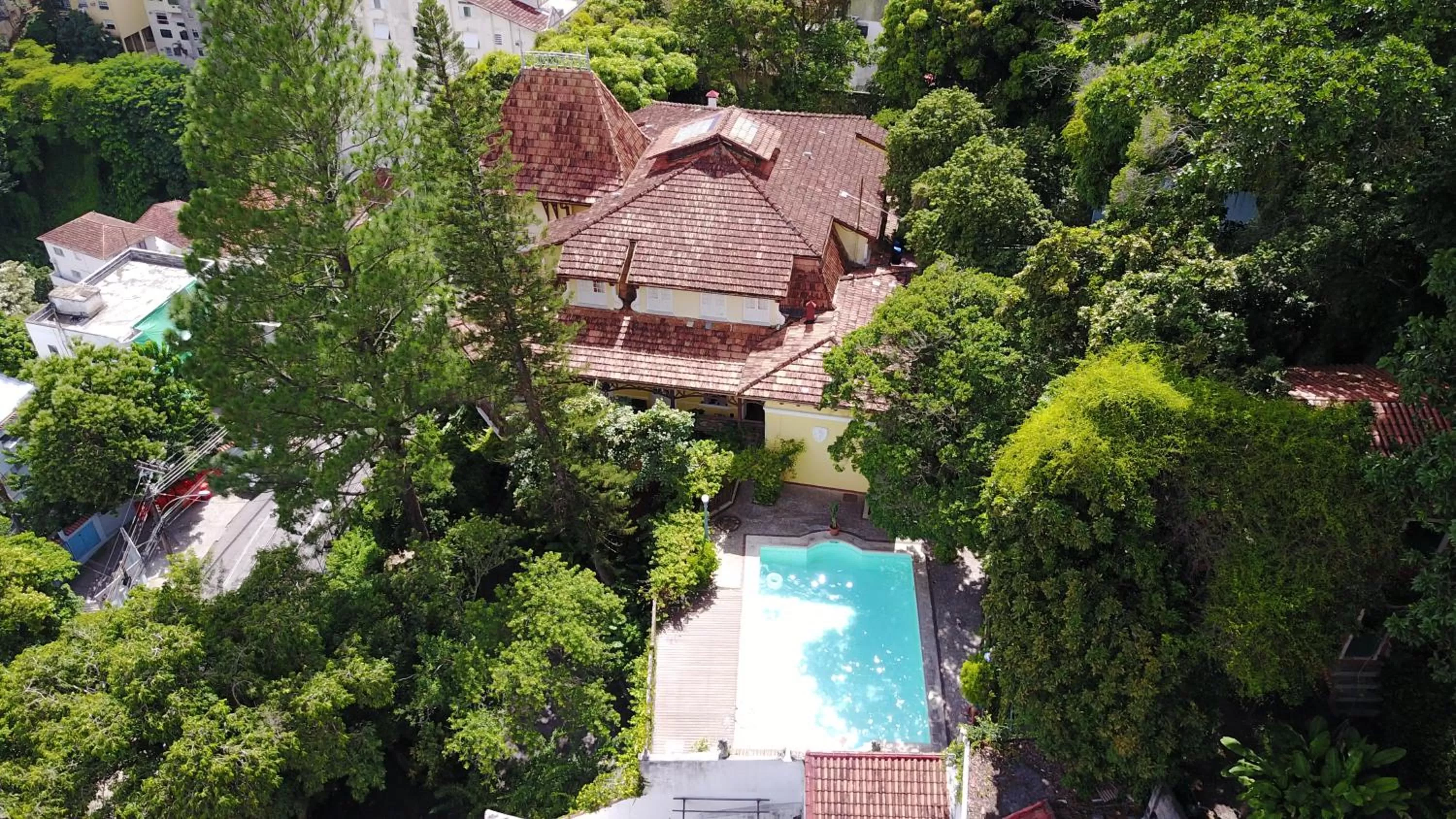 Bird's eye view in Villa Alexandrino
