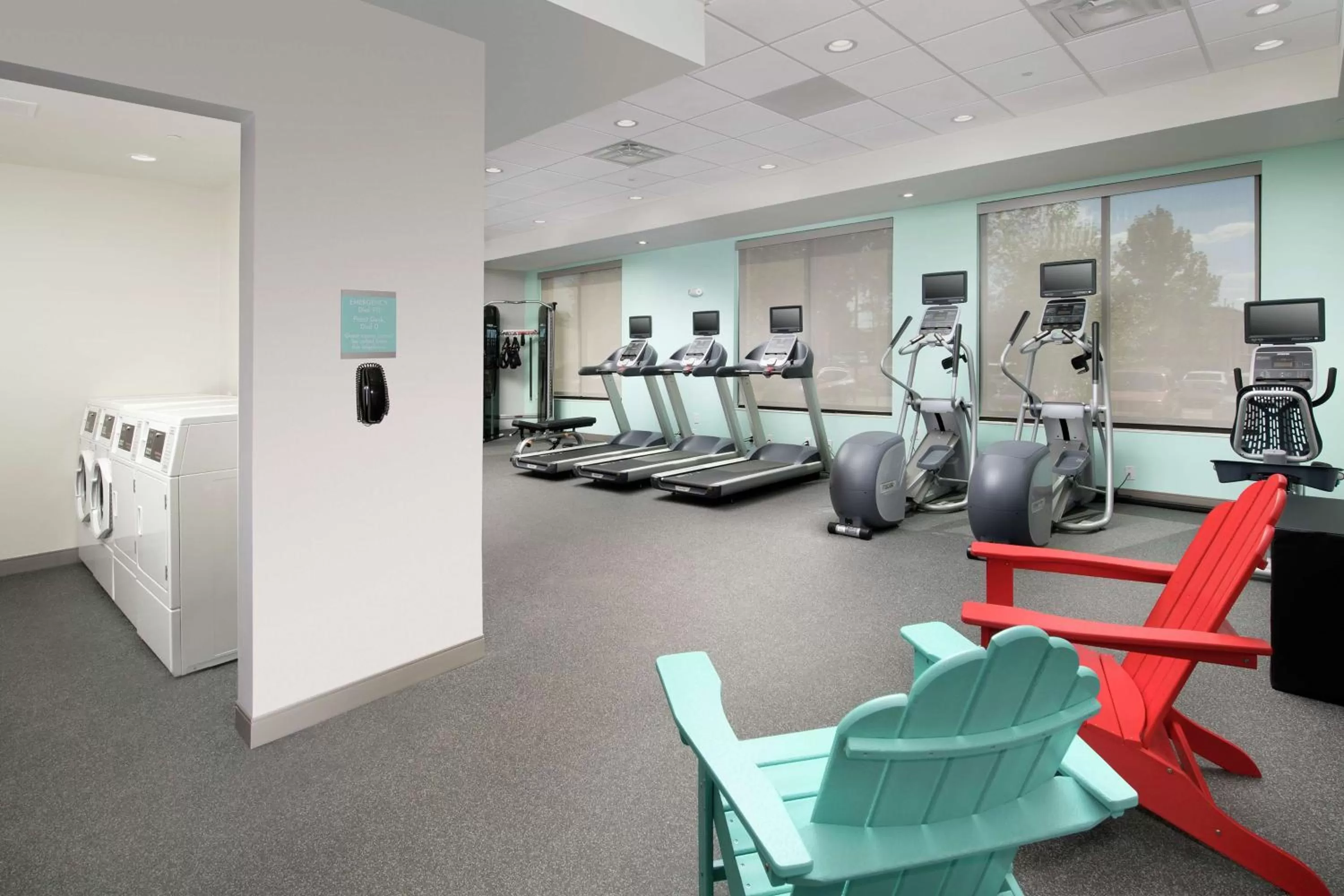 Fitness centre/facilities in Home2 Suites By Hilton Murfreesboro
