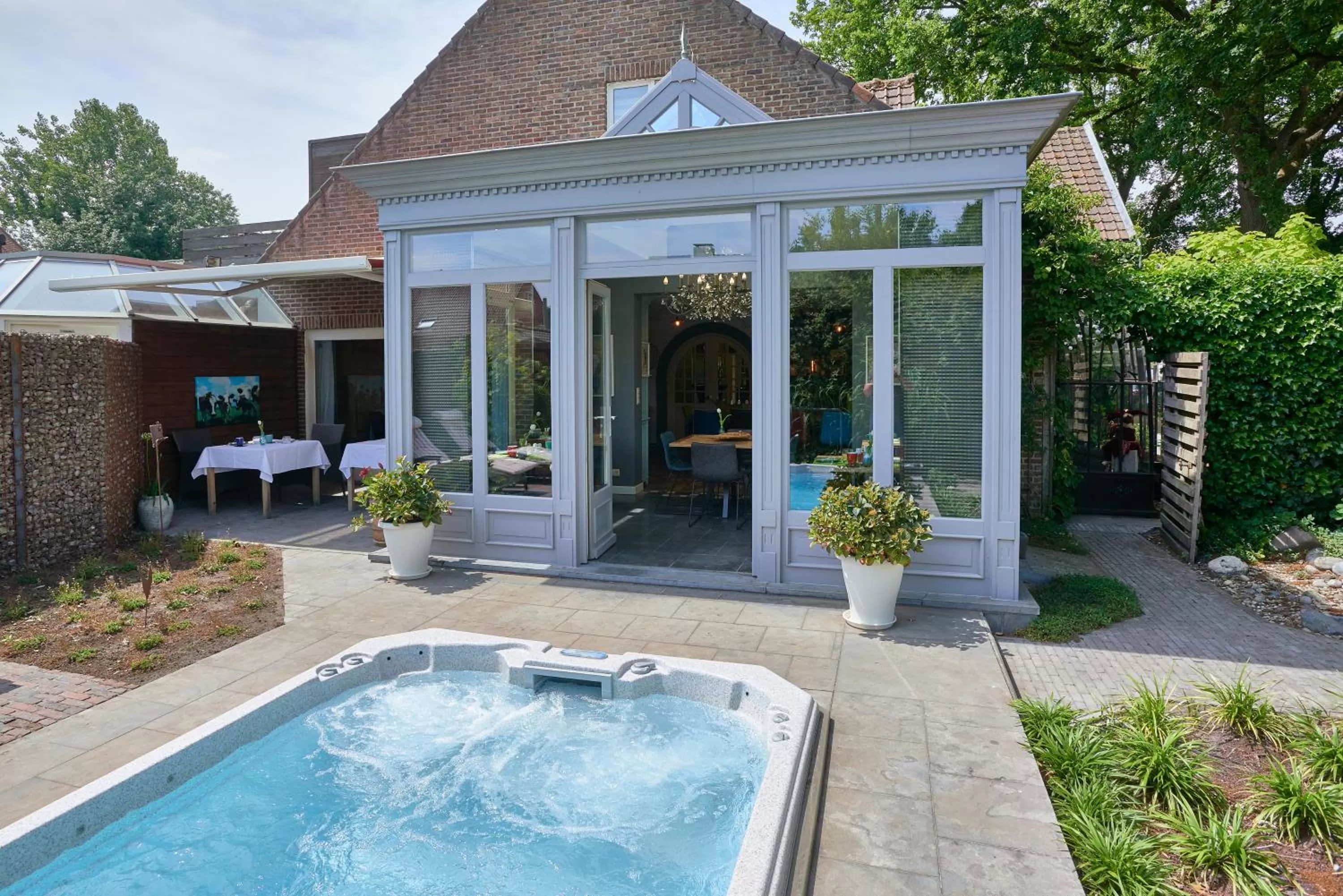 Garden in B&B De Joker