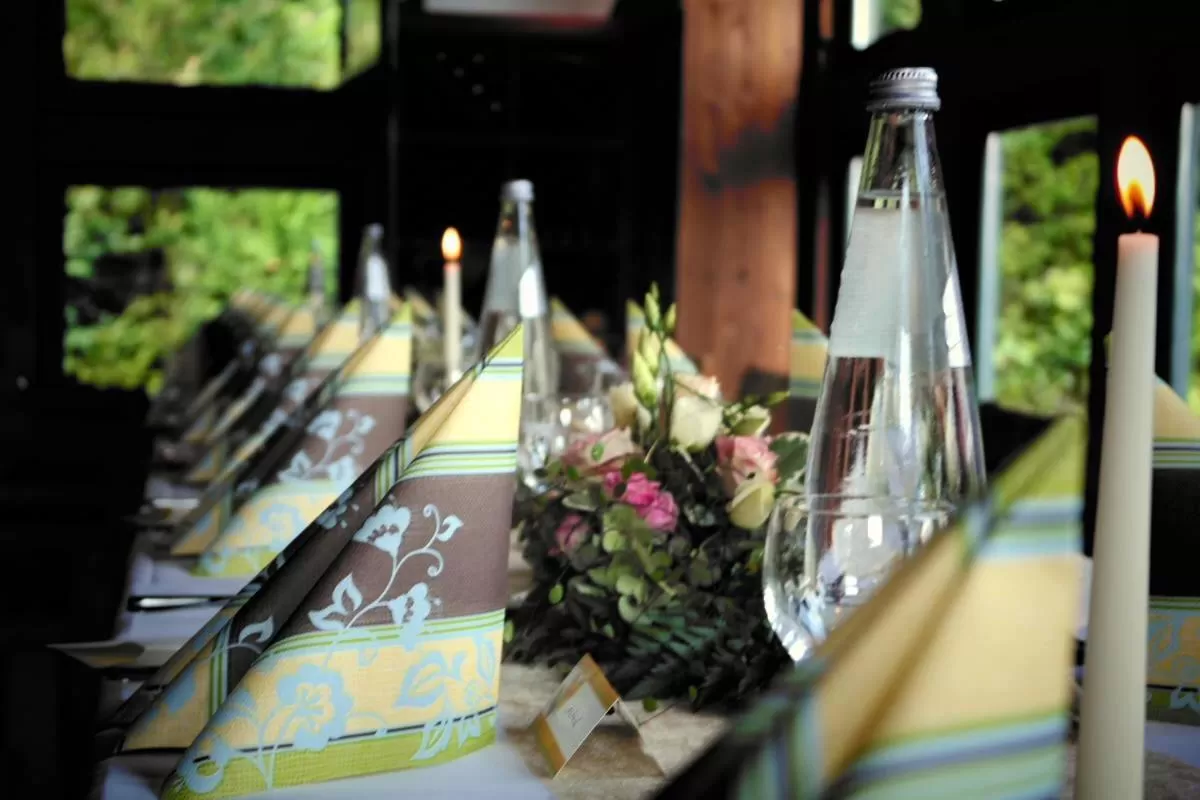 Food and drinks in Landhaus Tonmühle