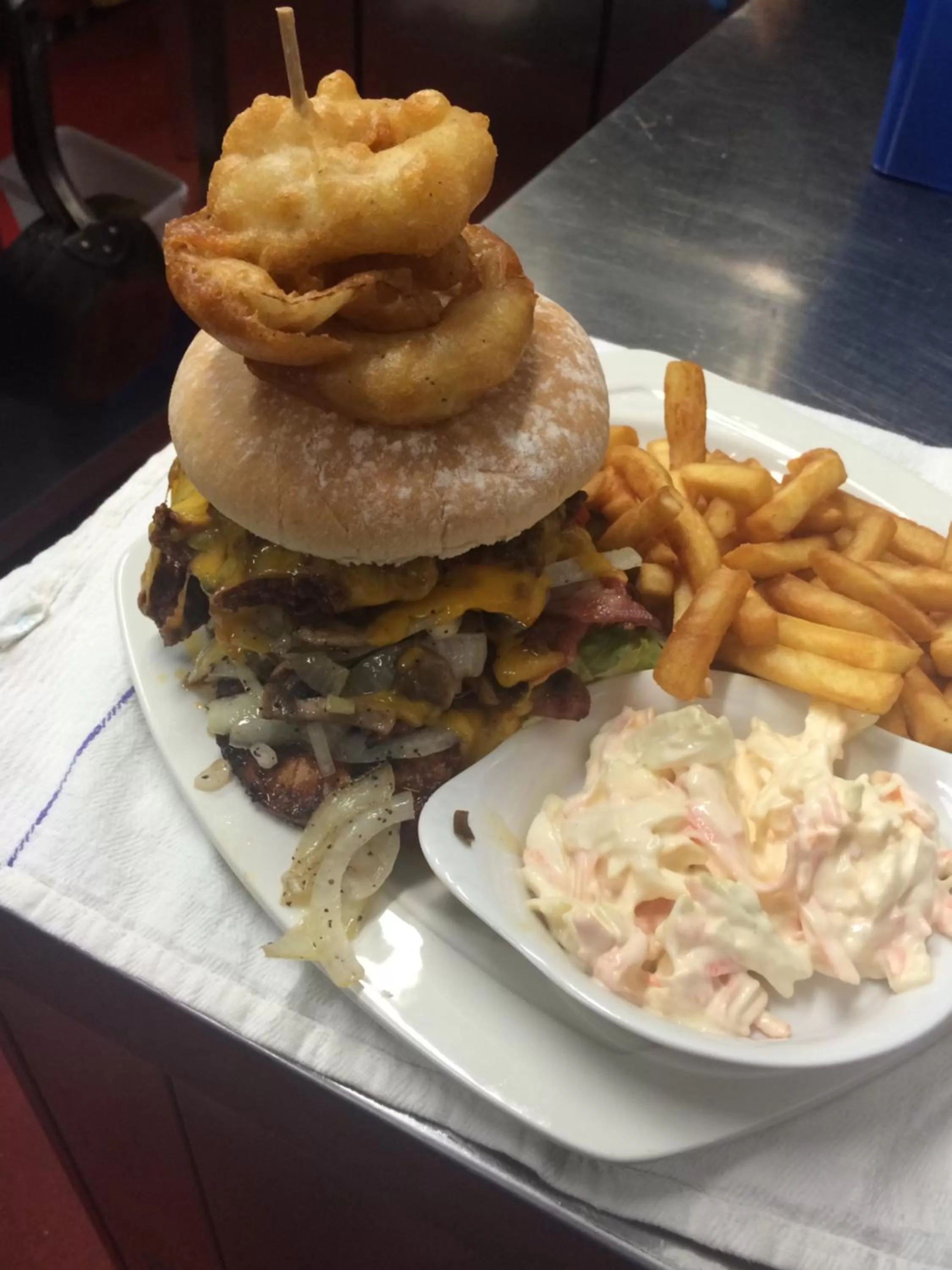 Food close-up in The George Hotel