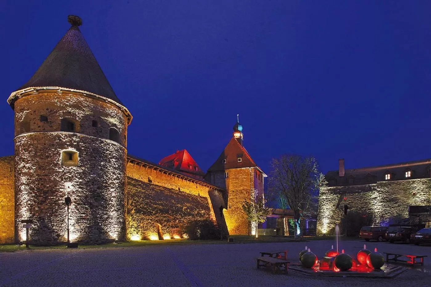 Night, Property Building in Gasthof Zur Burg