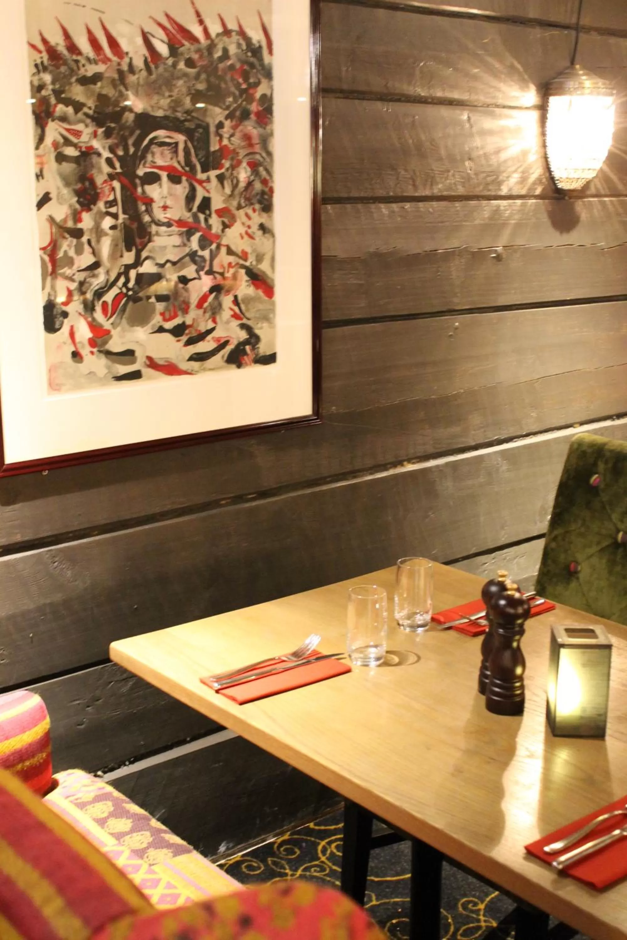 Restaurant/places to eat in Det Hanseatiske Hotel