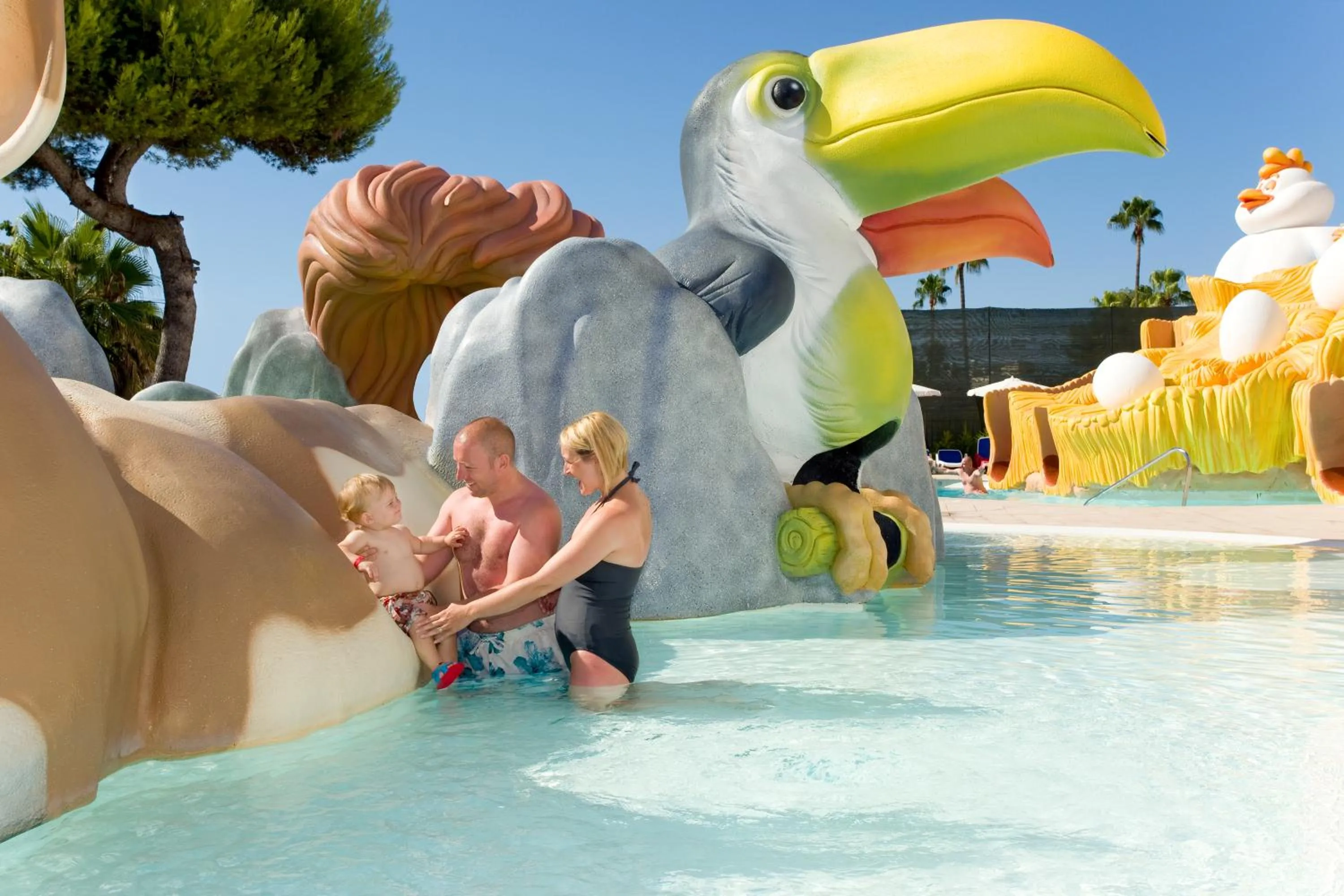 Aqua park in Hotel Condesa