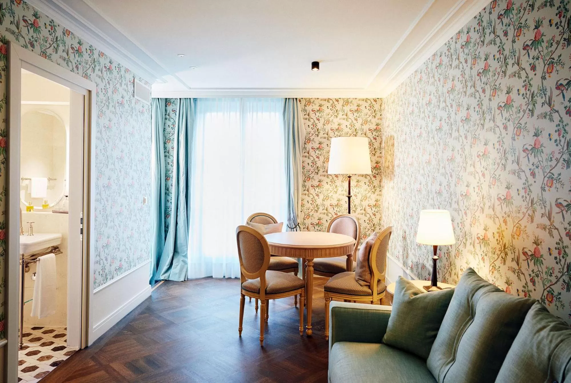 Living room in Château Gütsch