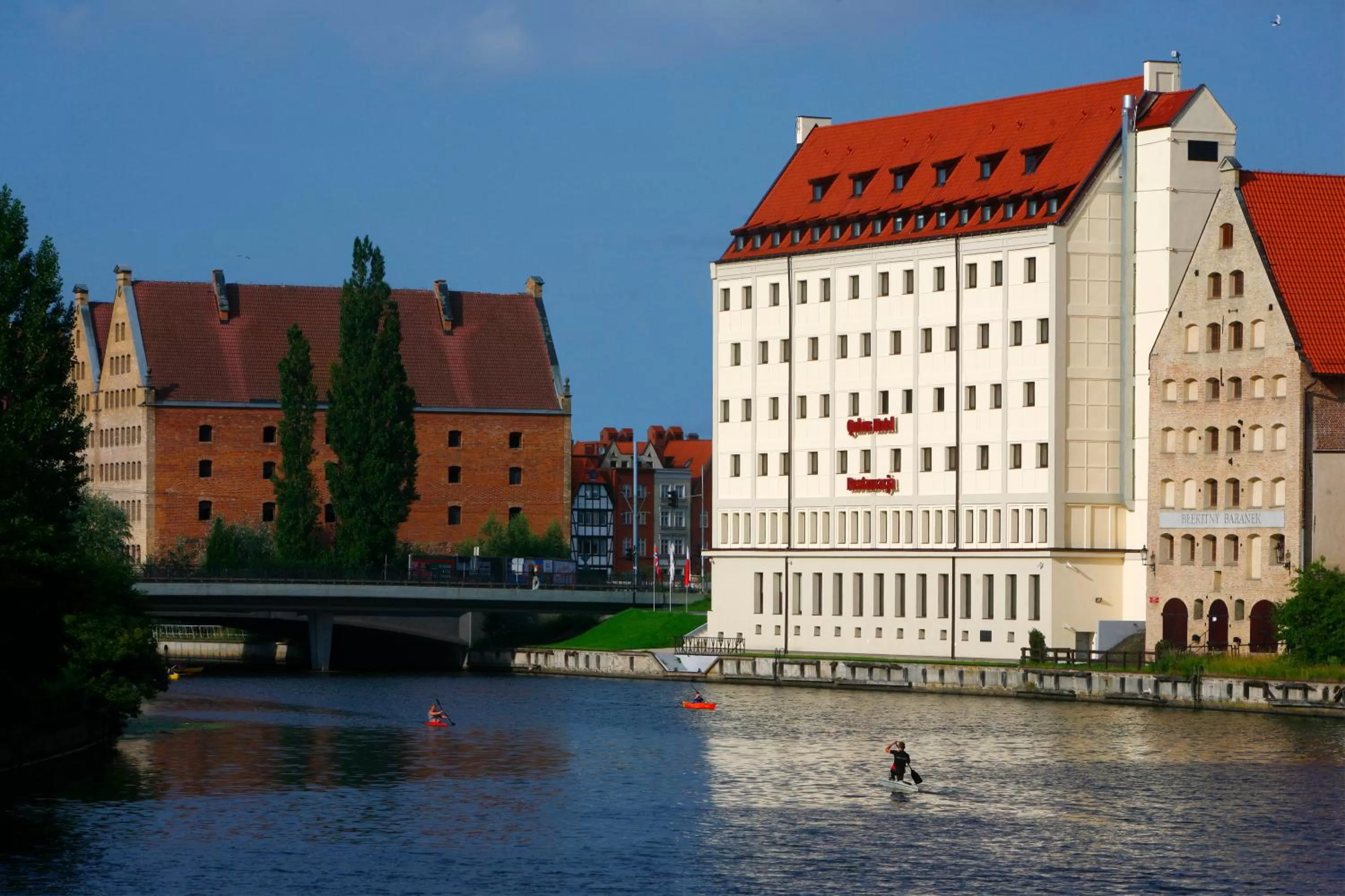 Facade/entrance in Qubus Hotel Gdańsk