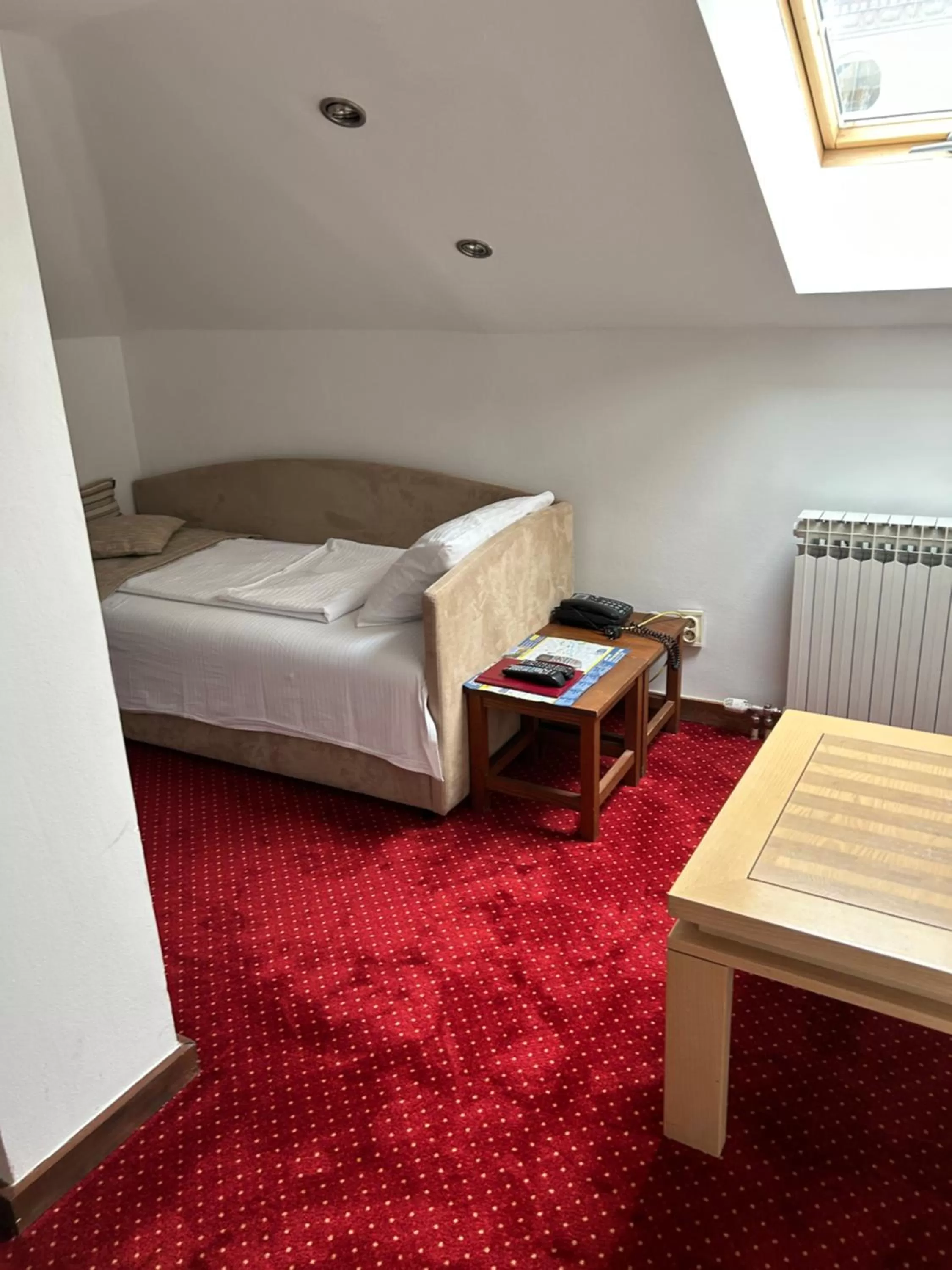 Bed in Garni Hotel Konak