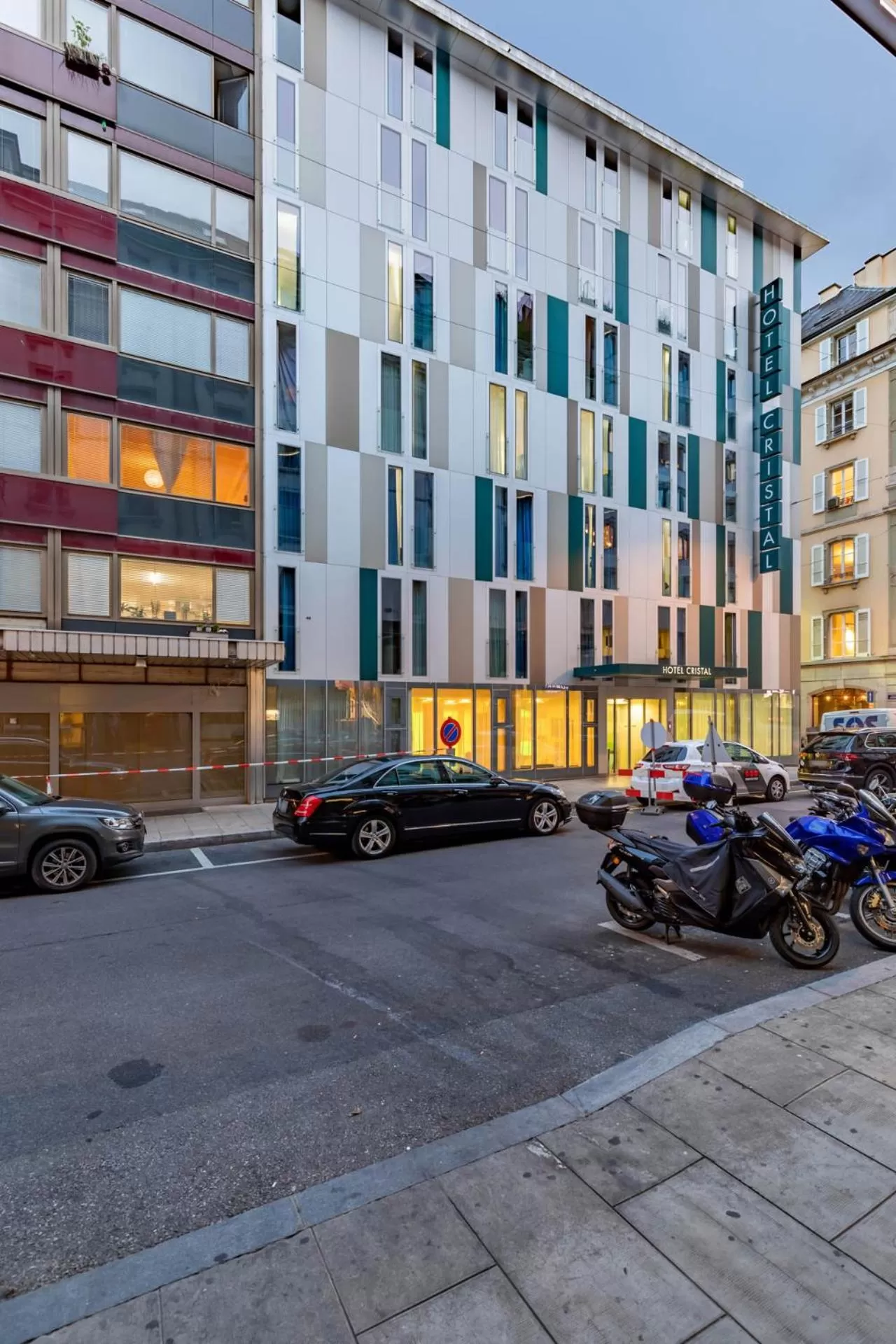 Property building in Hotel Cristal Design