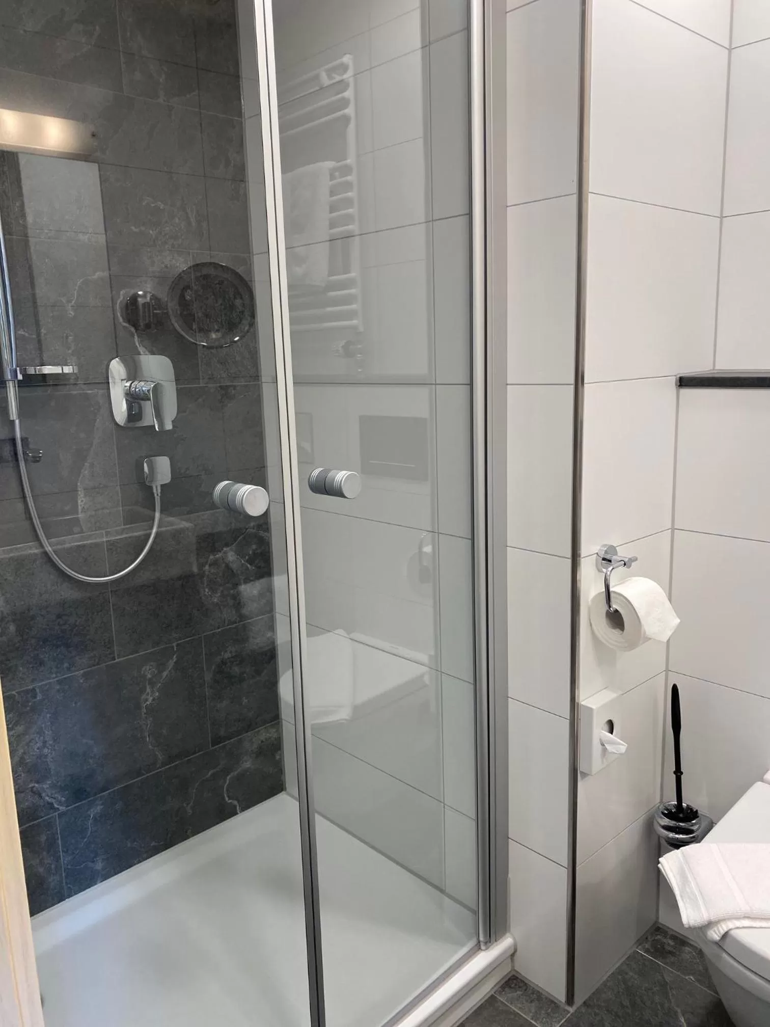 Shower in Landhaus Lauble