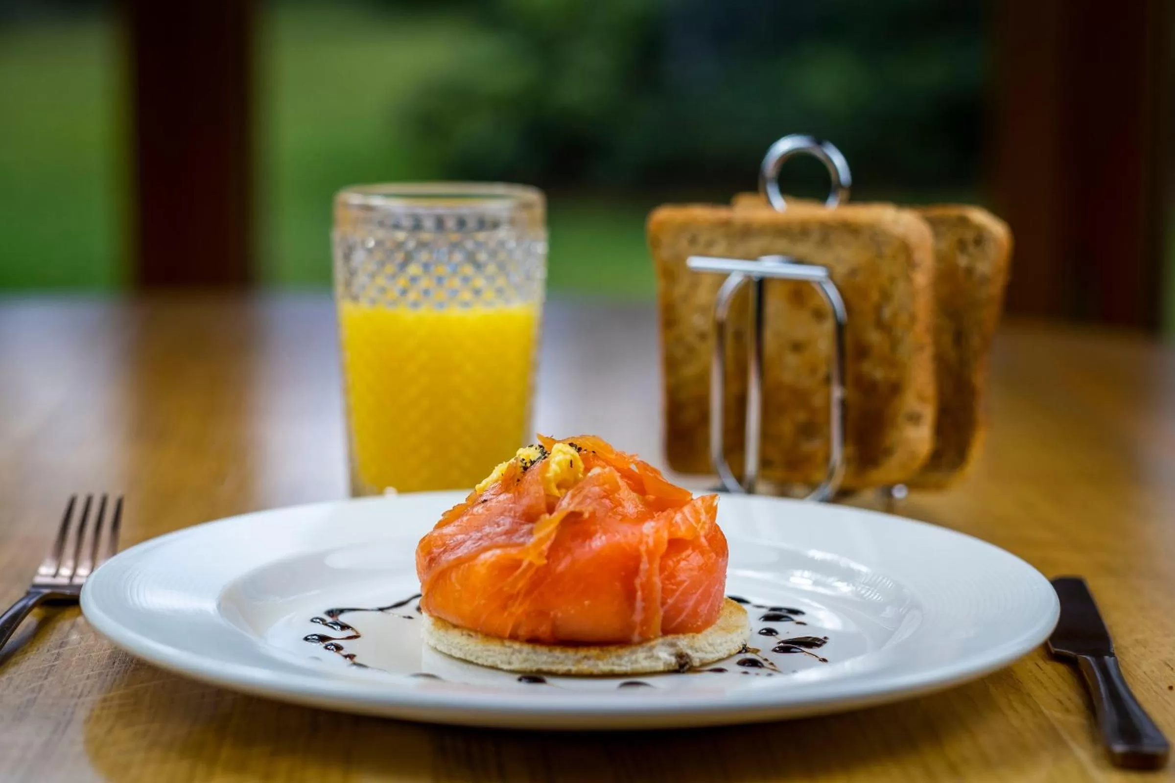 Breakfast in Errichel House and Cottages