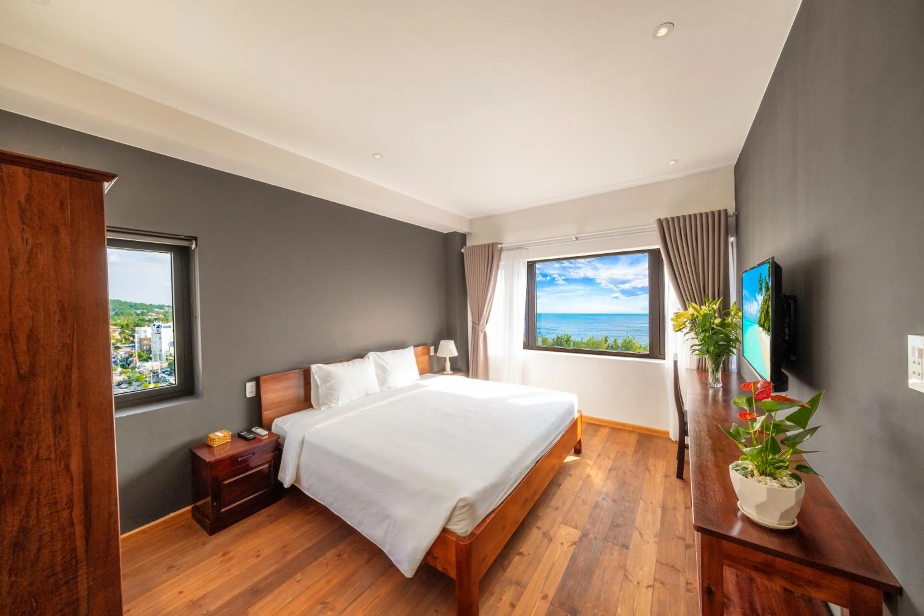 Photo of the whole room, Bed in Gaia Hotel Phu Quoc